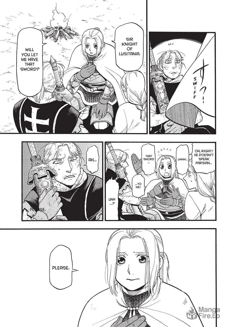 The Heroic Legend of Arslan Chapter 128 page 3 - 