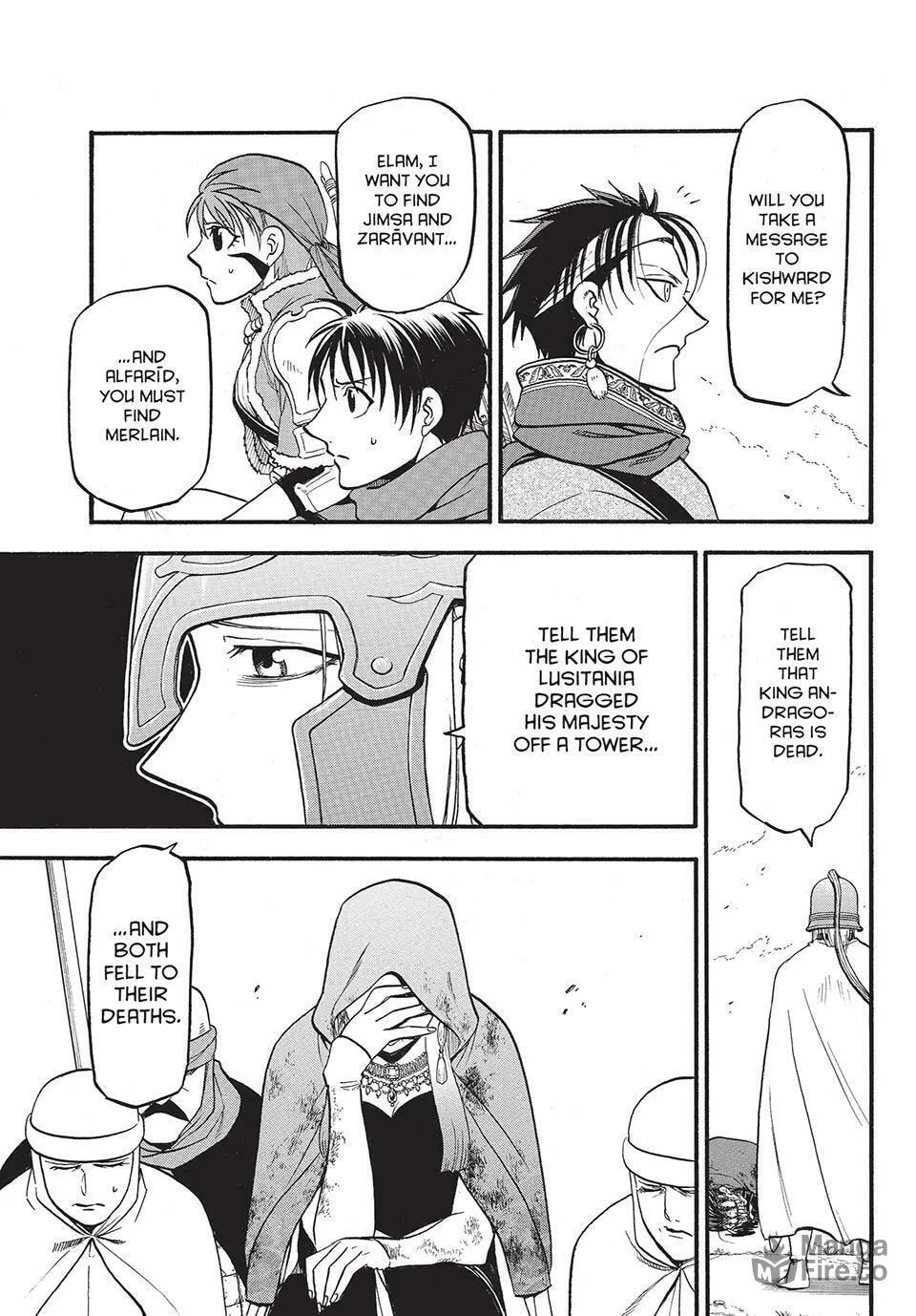 The Heroic Legend of Arslan Chapter 132 page 3 - 