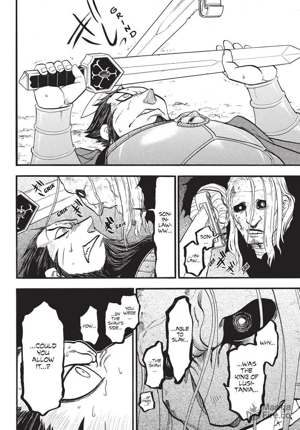 The Heroic Legend of Arslan Chapter 133.2 page 5 - 