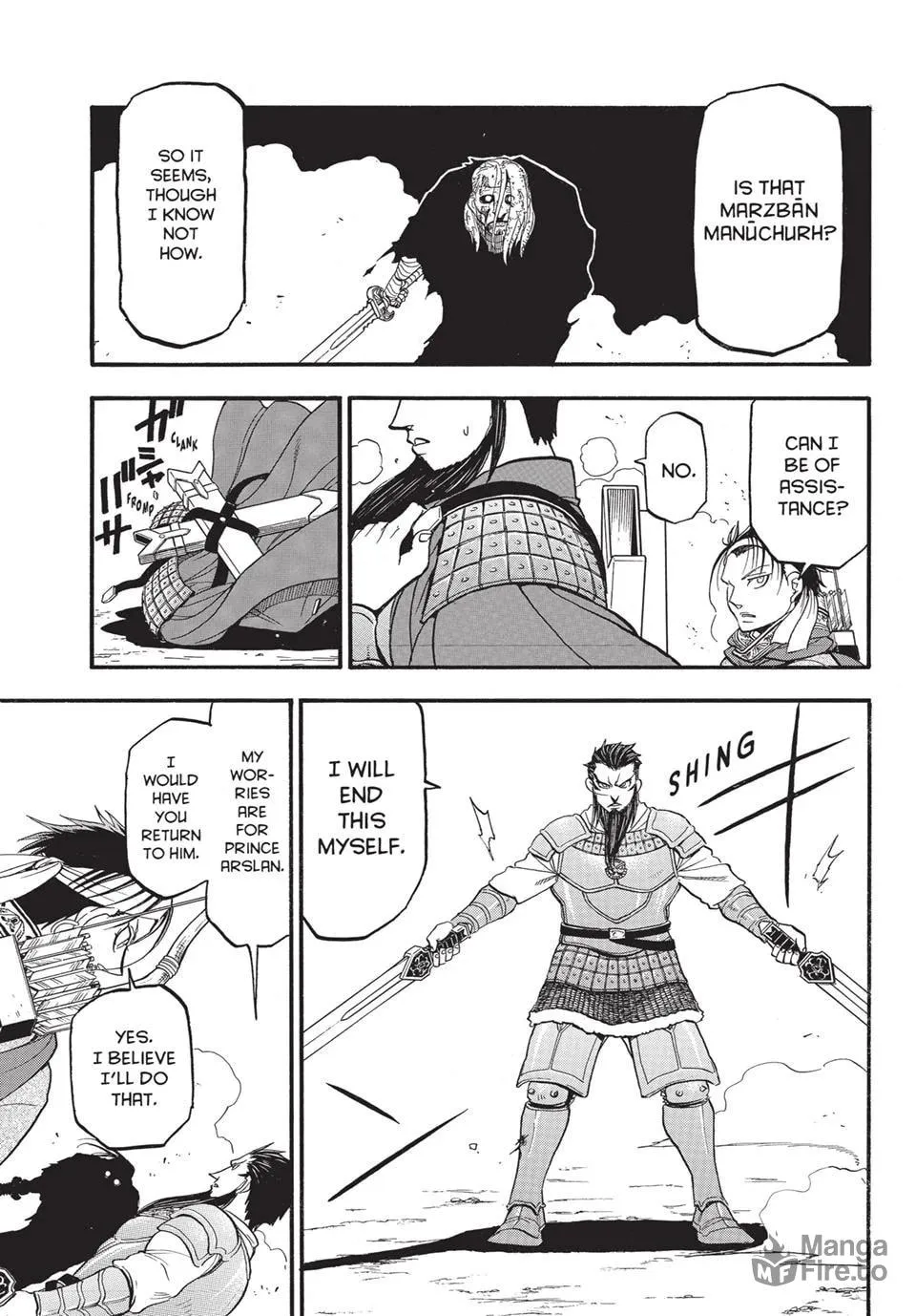 The Heroic Legend of Arslan Chapter 133 page 20 - 