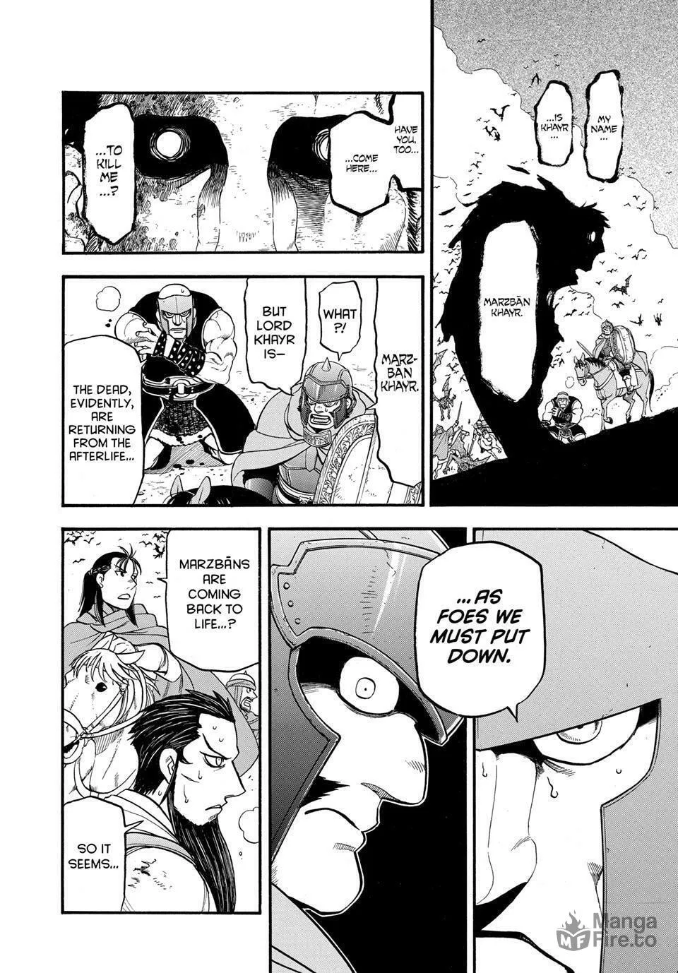 The Heroic Legend of Arslan Chapter 135 page 21 - 