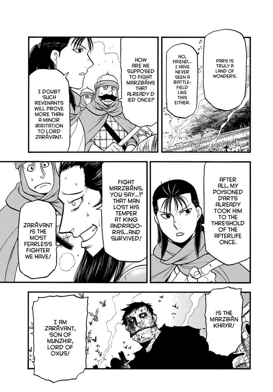The Heroic Legend of Arslan Chapter 135 page 22 - 