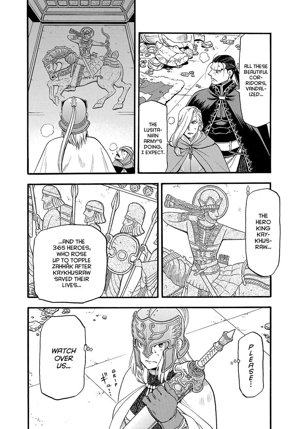 The Heroic Legend of Arslan Chapter 146 page 17 - 