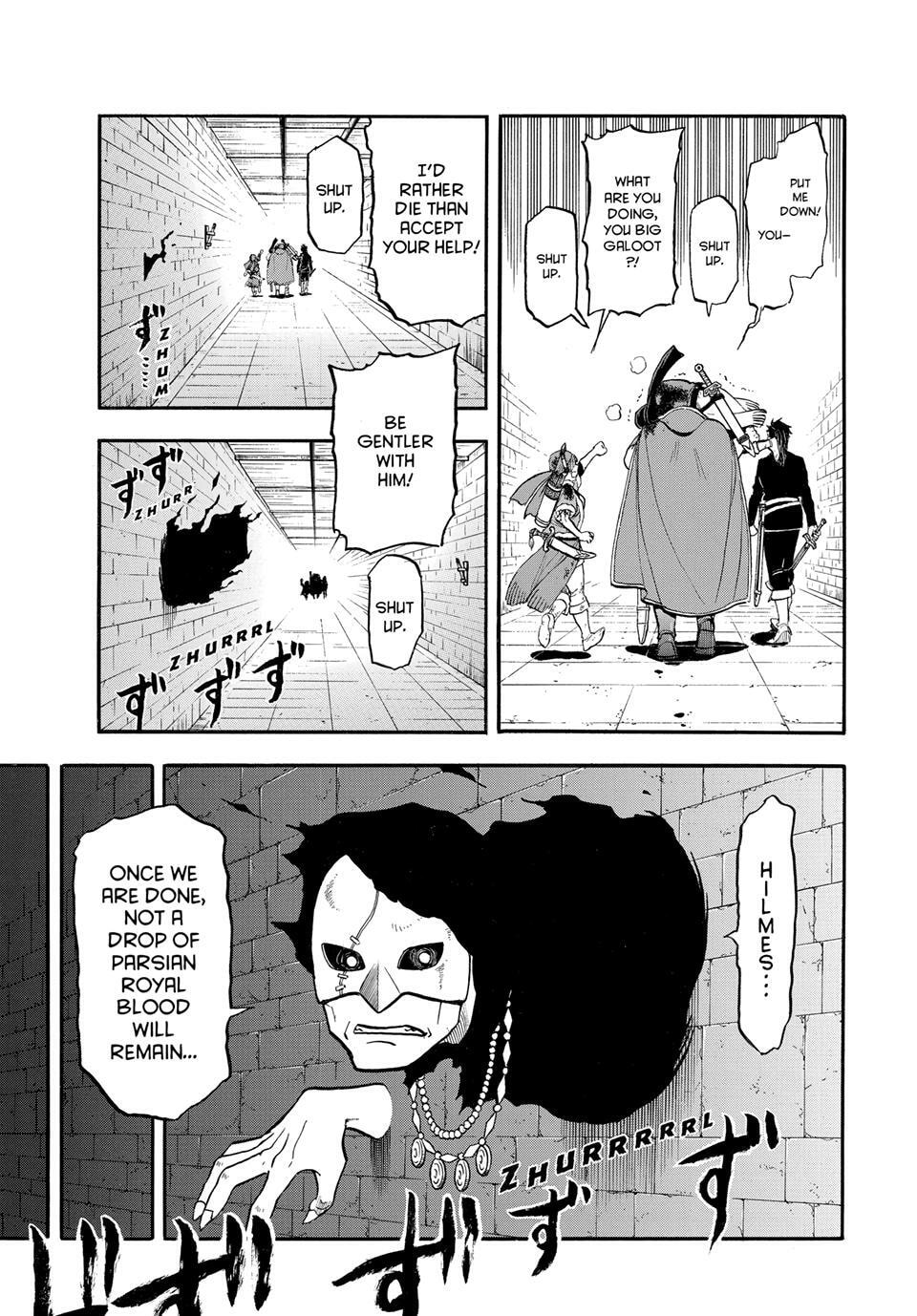 The Heroic Legend of Arslan Chapter 147 page 19 - 