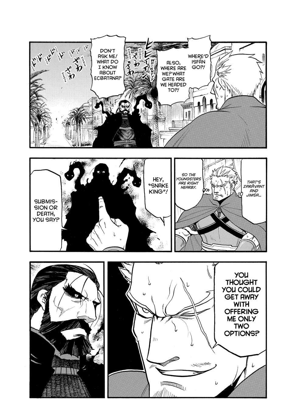 The Heroic Legend of Arslan Chapter 148 page 22 - 