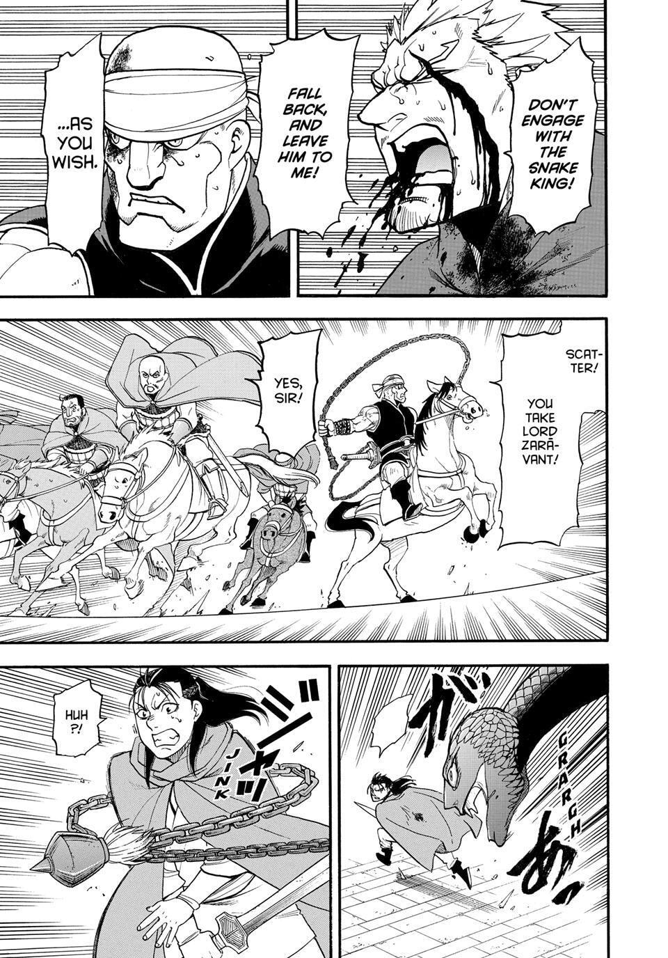 The Heroic Legend of Arslan Chapter 150 page 15 - 