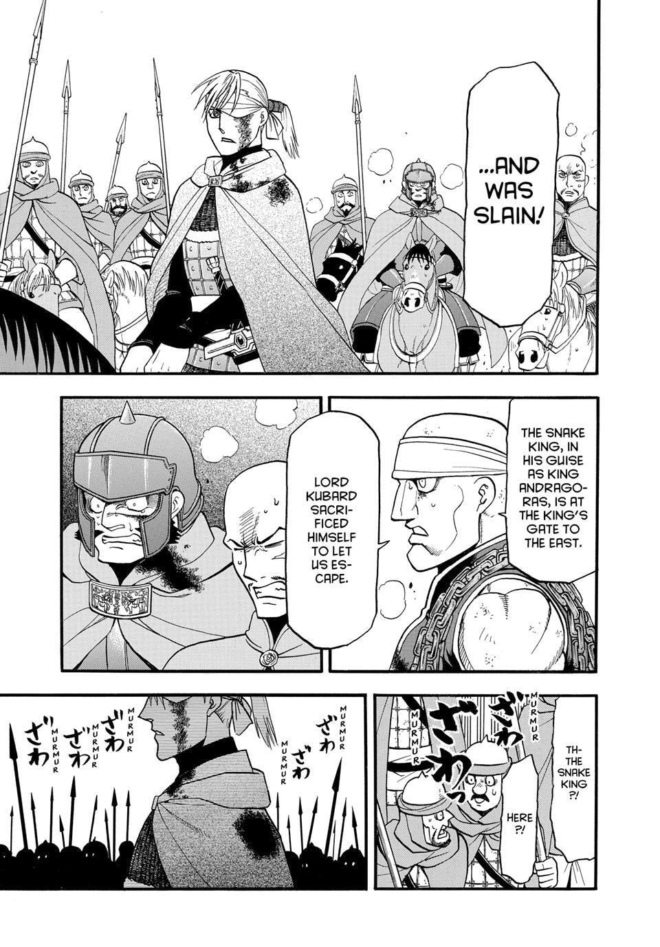 The Heroic Legend of Arslan Chapter 151 page 11 - 