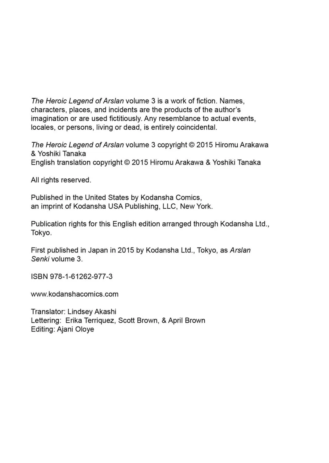 The Heroic Legend of Arslan Chapter 19 page 47 - 