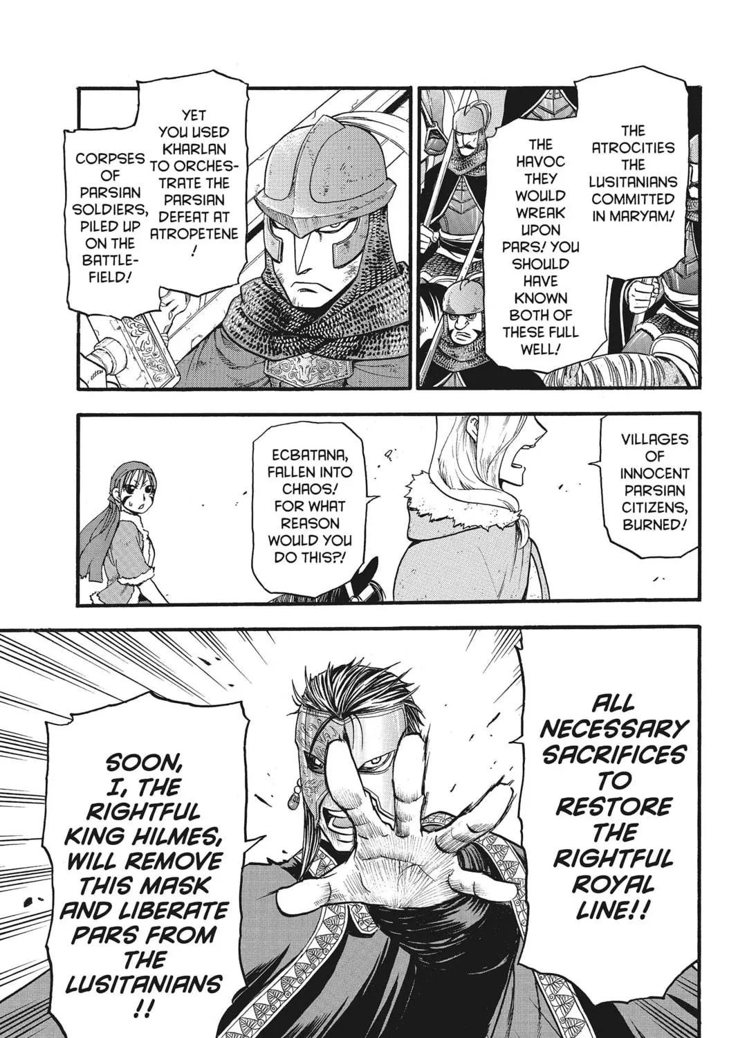 The Heroic Legend of Arslan Chapter 36 page 17 - 