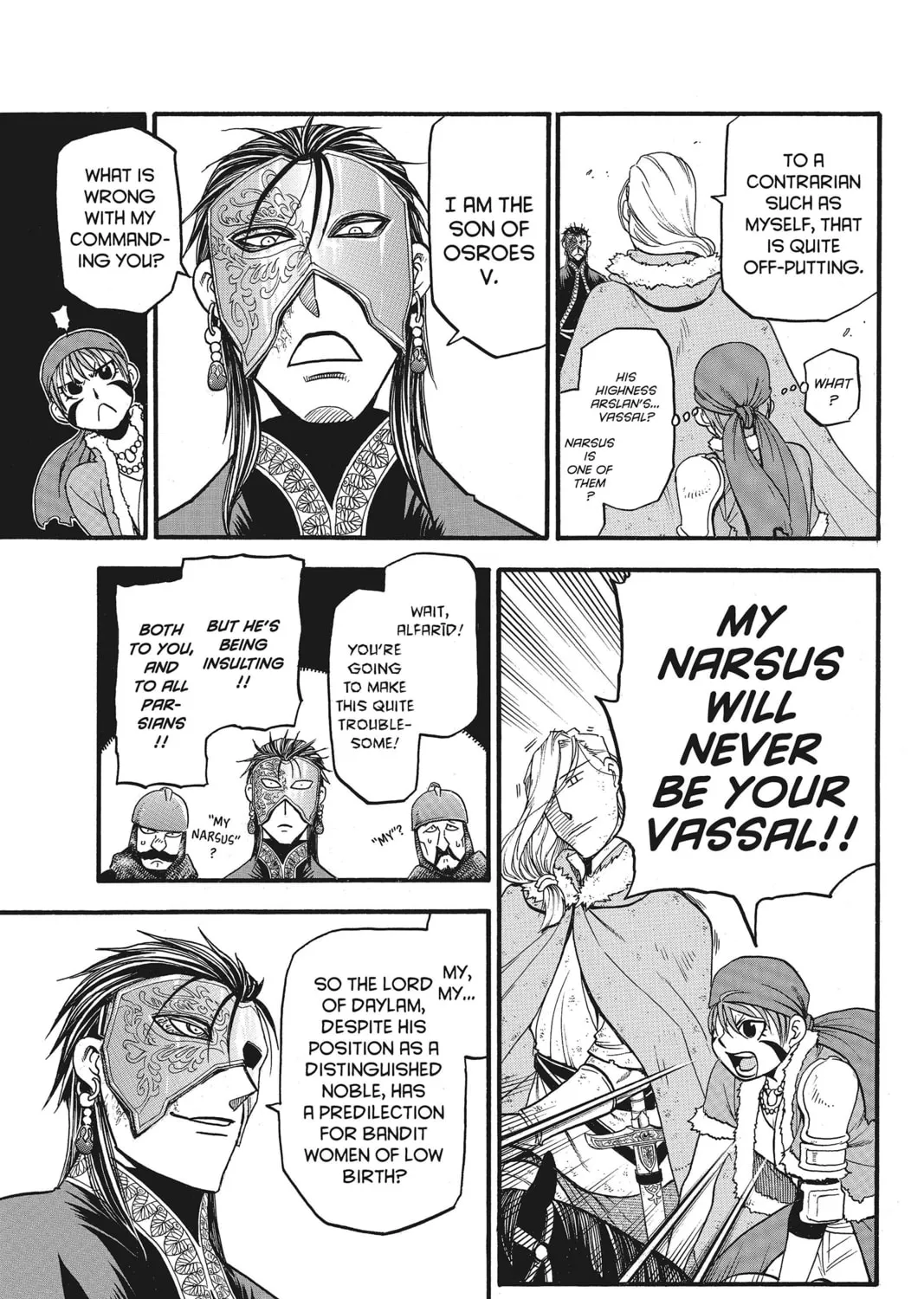 The Heroic Legend of Arslan Chapter 36 page 21 - 