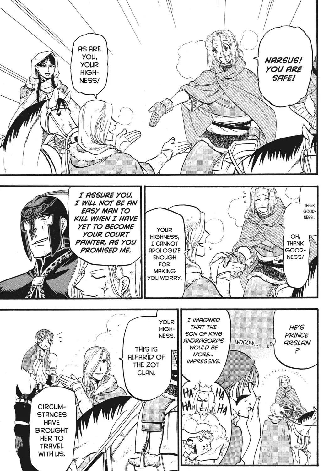 The Heroic Legend of Arslan Chapter 37 page 5 - 