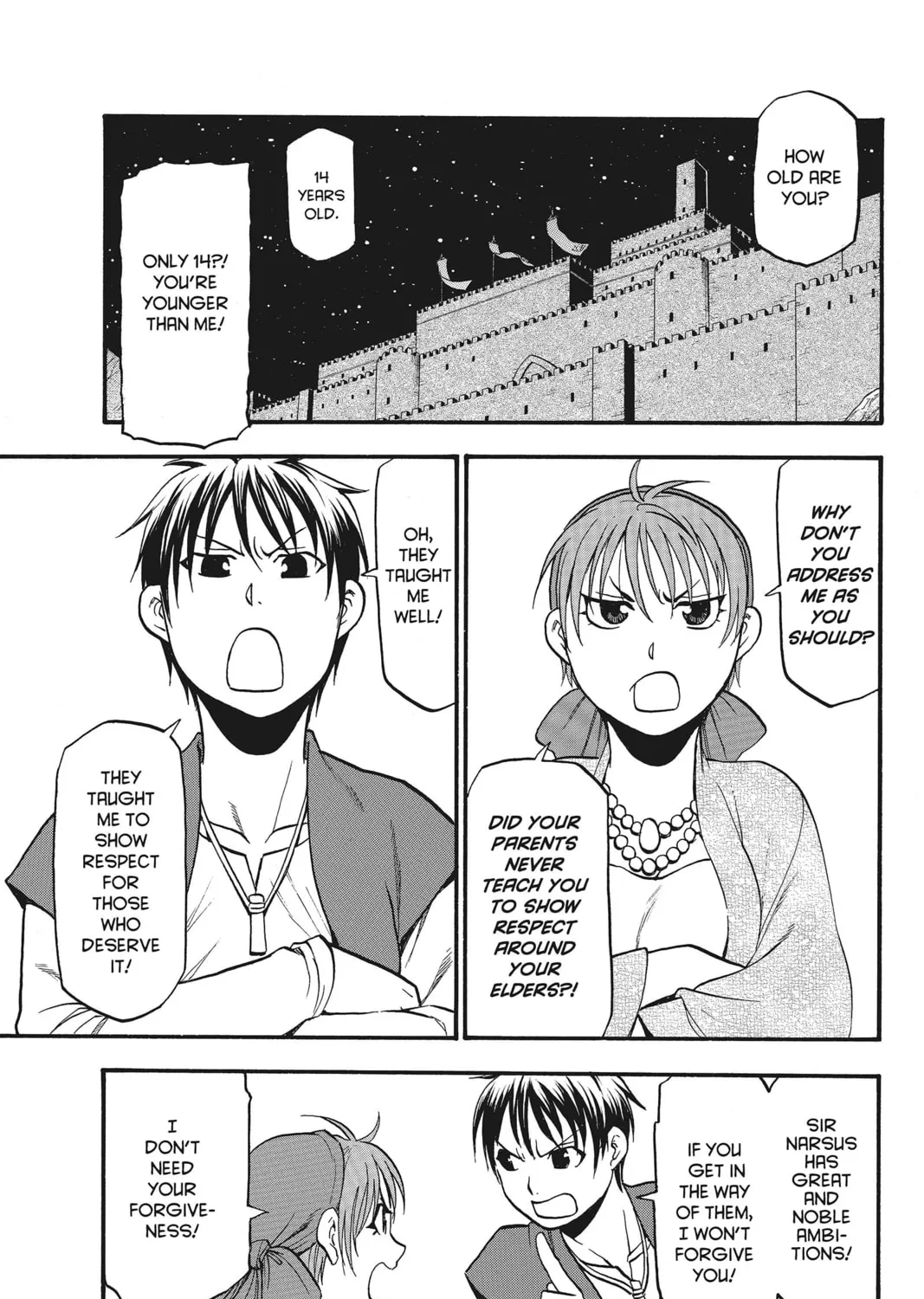 The Heroic Legend of Arslan Chapter 38 page 1 - 