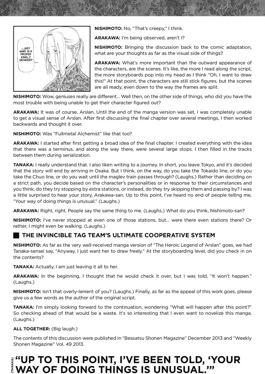 The Heroic Legend of Arslan Chapter 4.5 page 15 - 