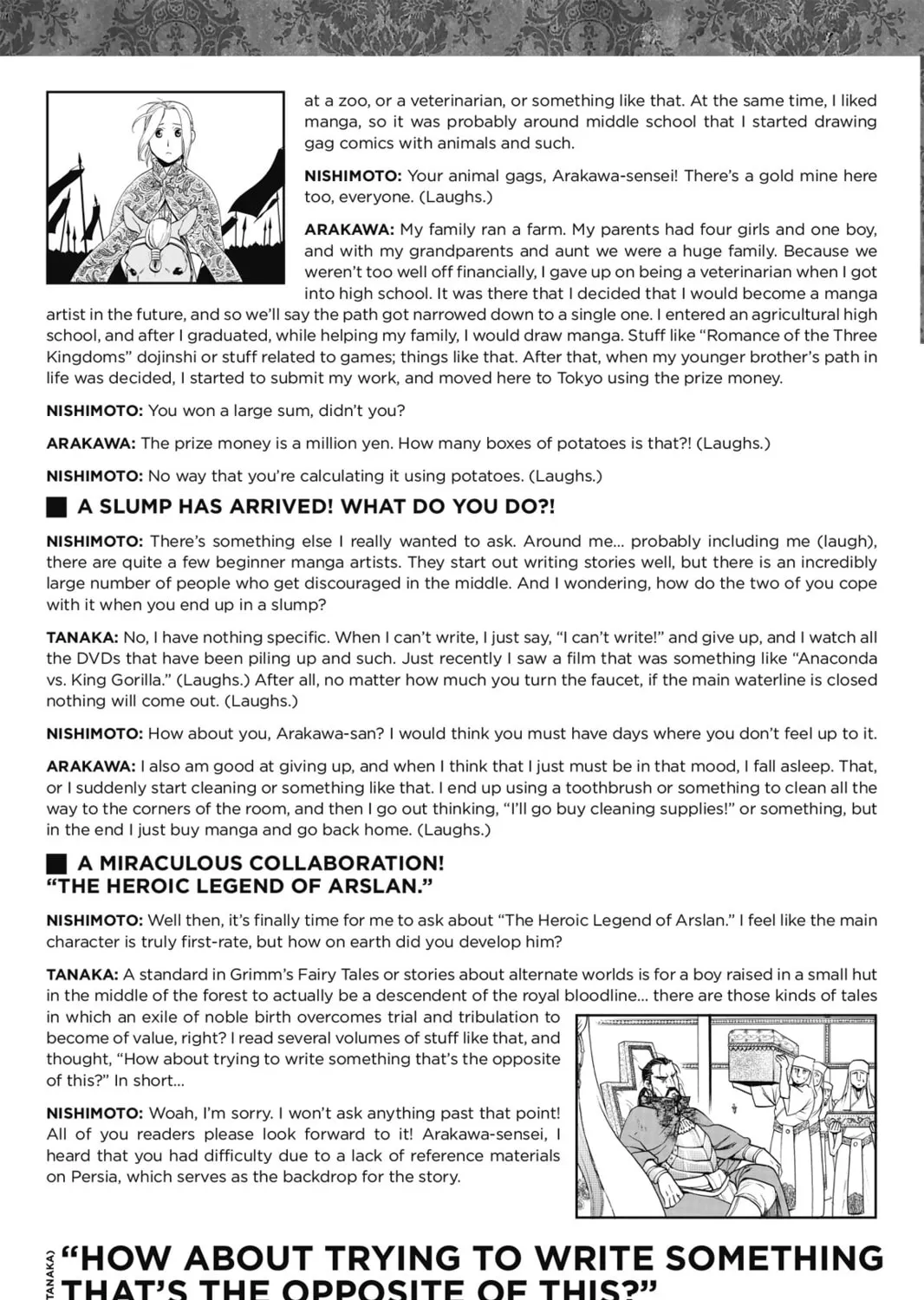 The Heroic Legend of Arslan Chapter 4.5 page 7 - 