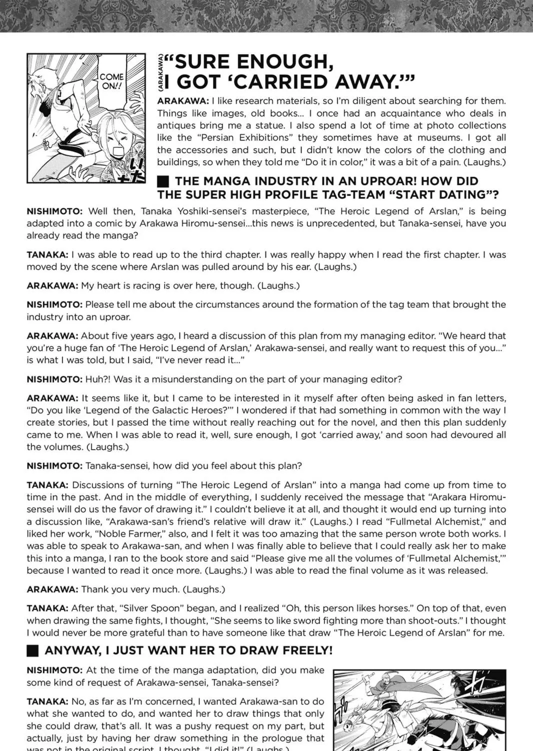 The Heroic Legend of Arslan Chapter 4.5 page 9 - 