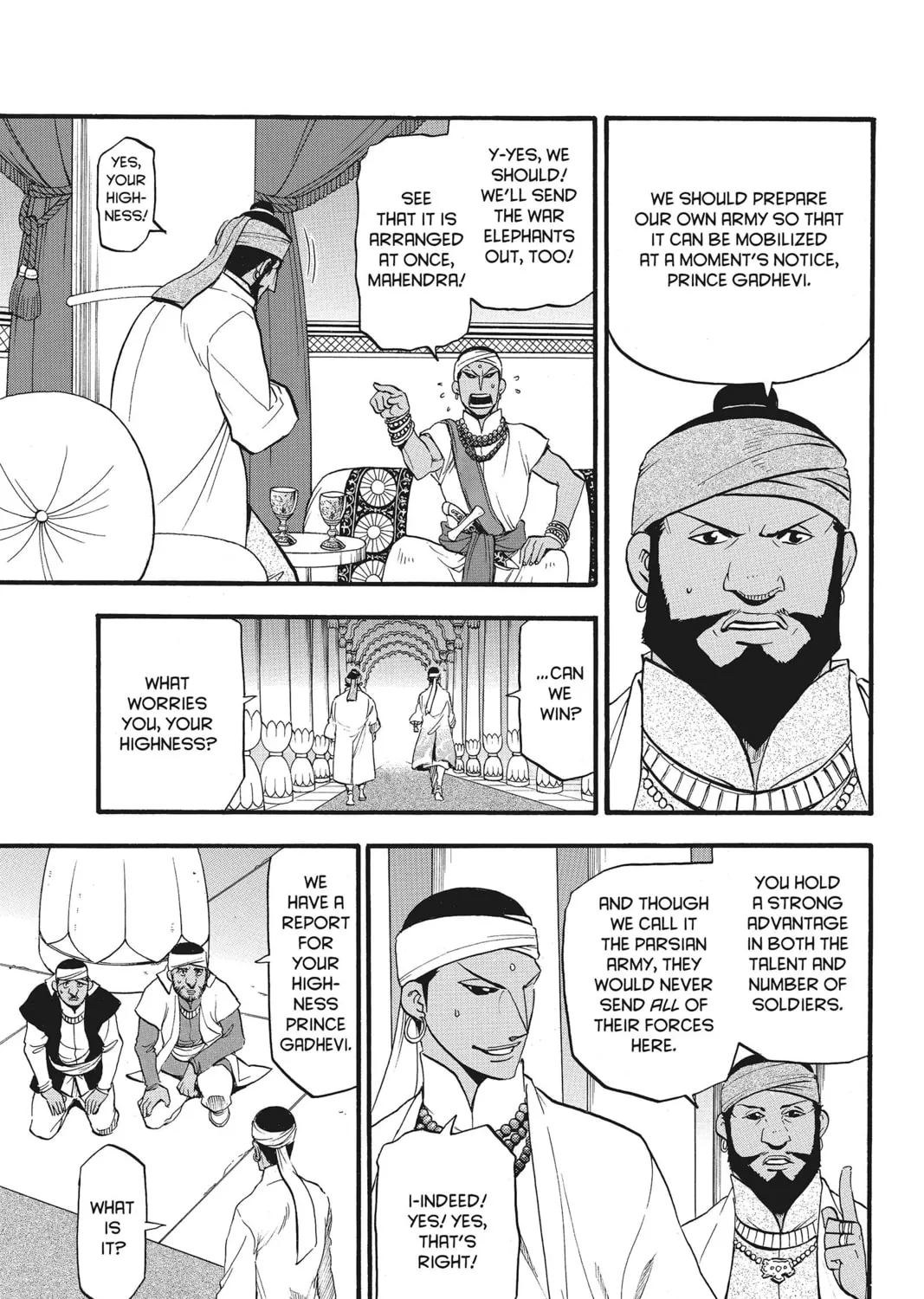 The Heroic Legend of Arslan Chapter 42 page 33 - 