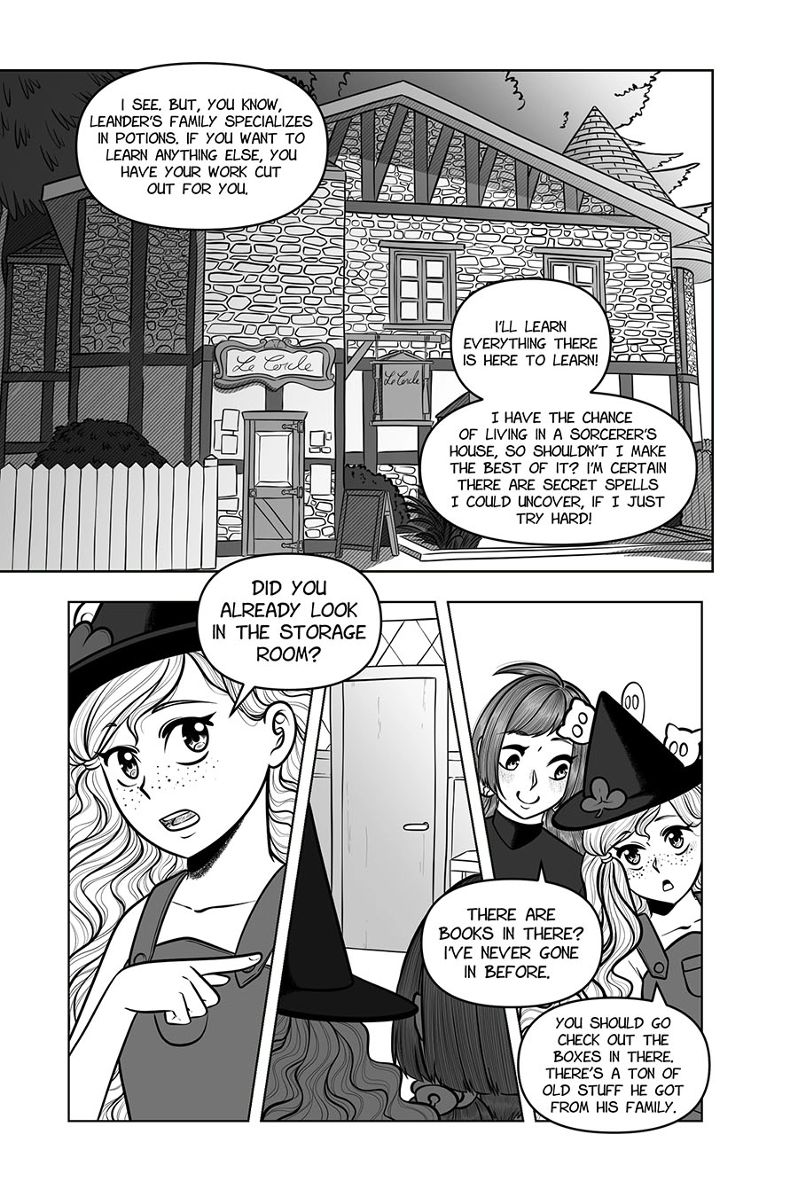 The Home Coven Chapter 5.1 page 10 - 