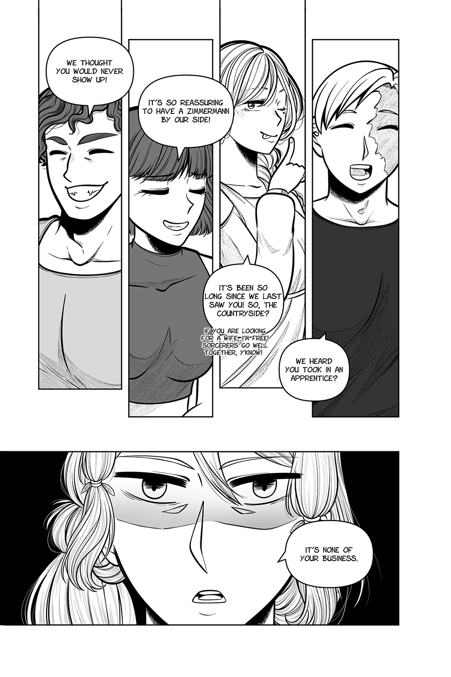 The Home Coven Chapter 6.1 page 18 - 