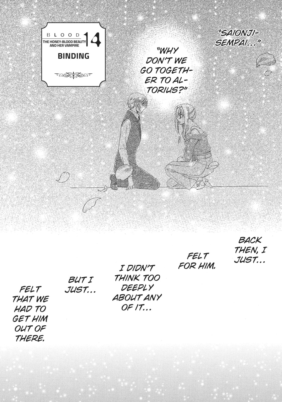 The Honey-blood Beauty & Her Vampire Chapter 14 page 1 - 