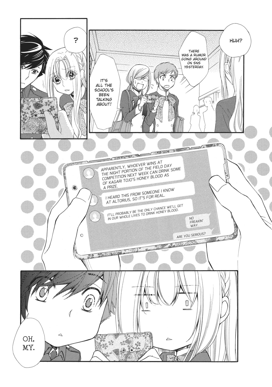 The Honey-blood Beauty & Her Vampire Chapter 8 page 10 - 