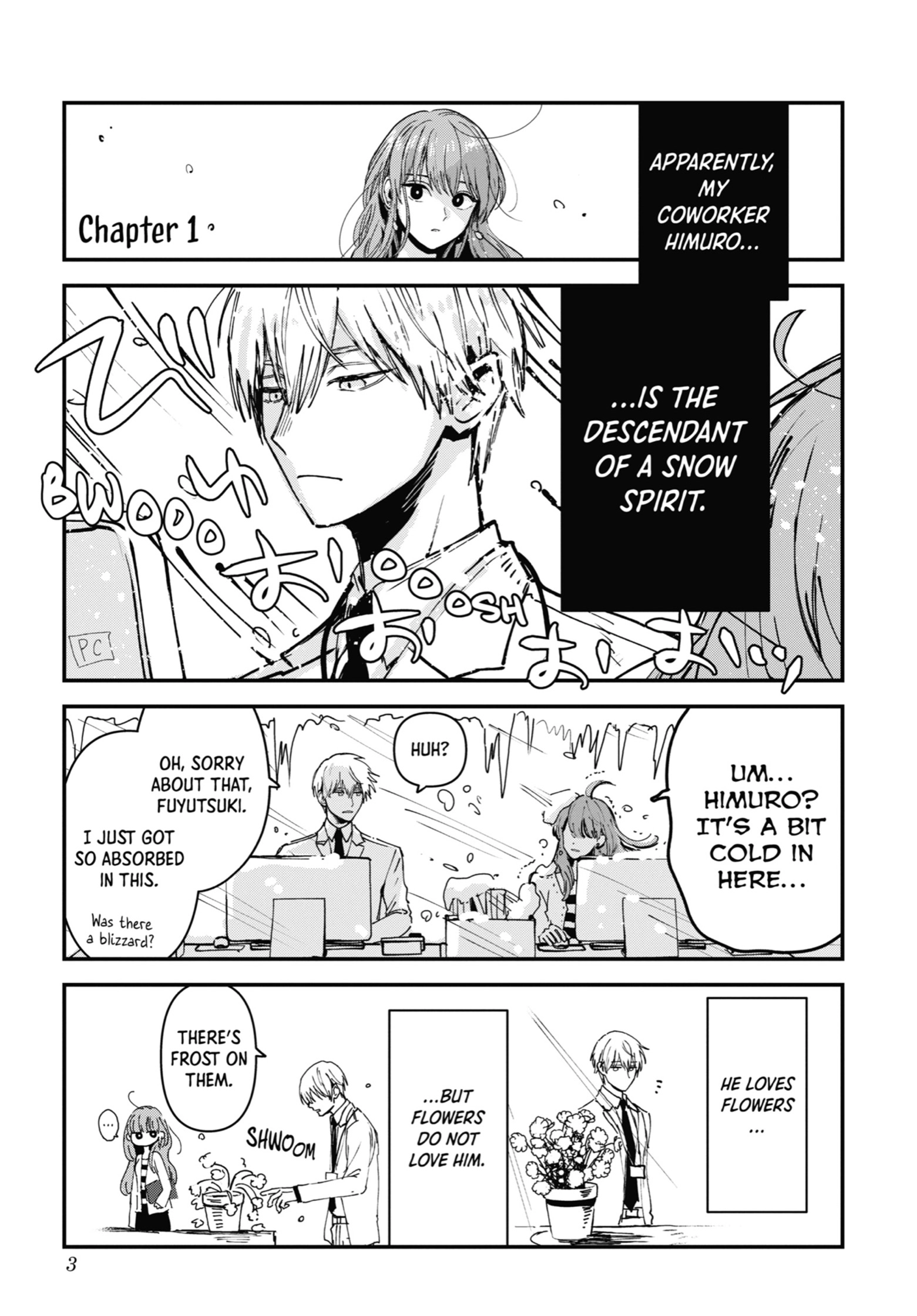 The Ice Guy and His Cool Female Colleague Chapter 1 page 4 - 