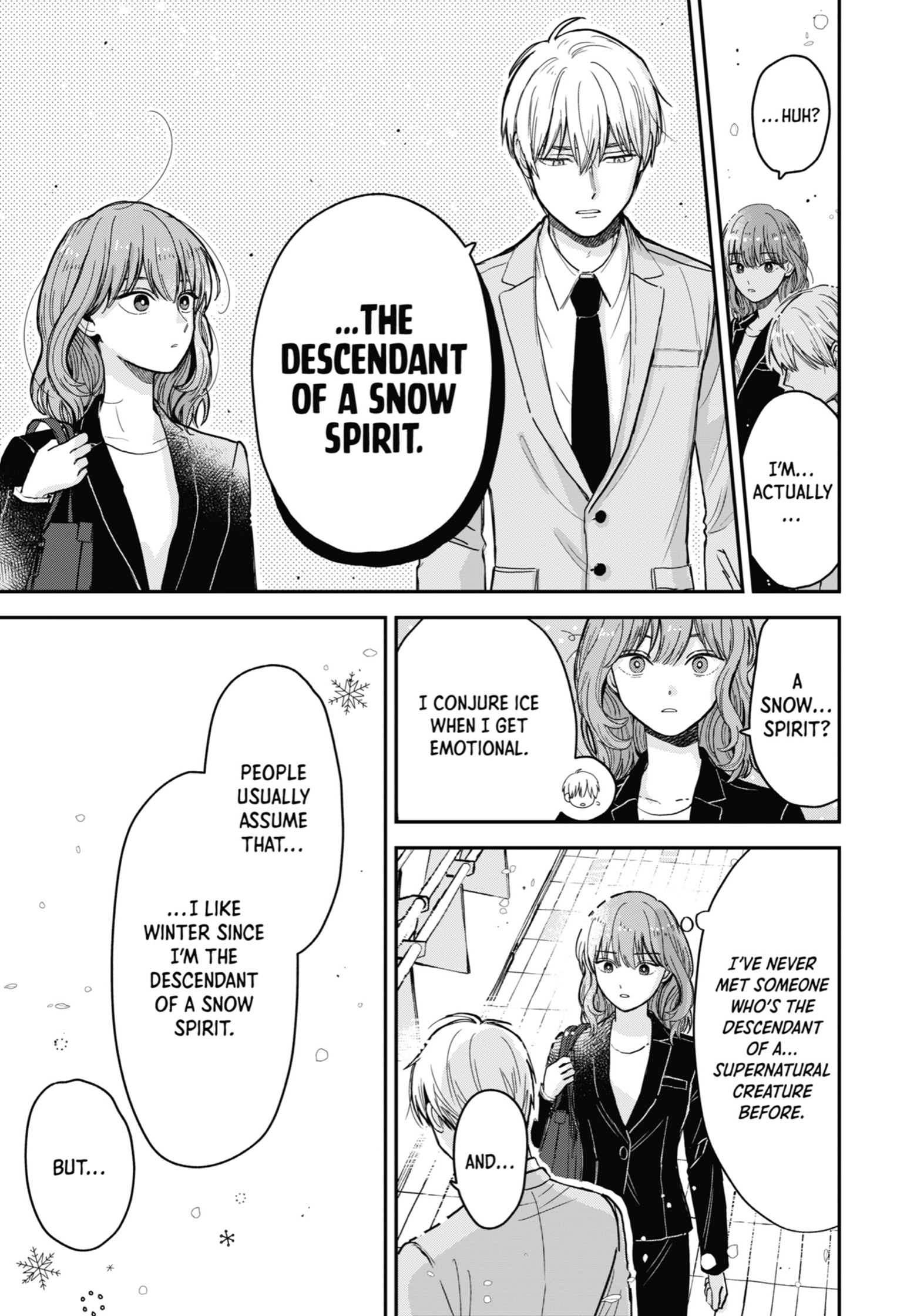 The Ice Guy and His Cool Female Colleague Chapter 15.1 page 12 - 