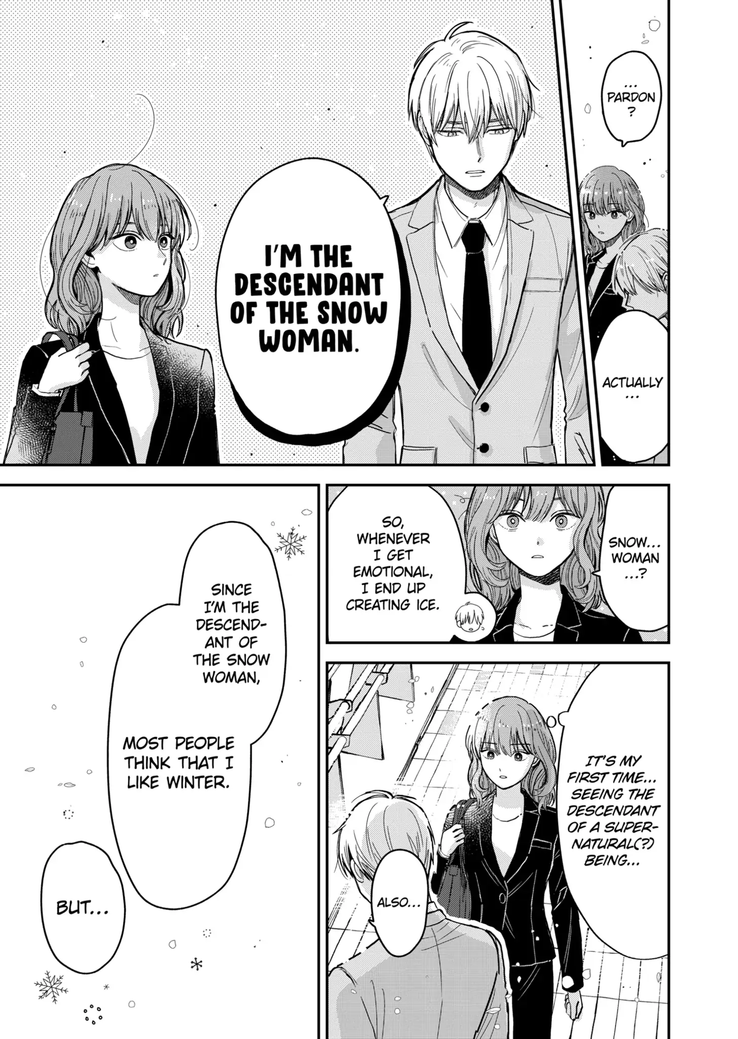 The Ice Guy and His Cool Female Colleague Chapter 15.5 page 12 - 