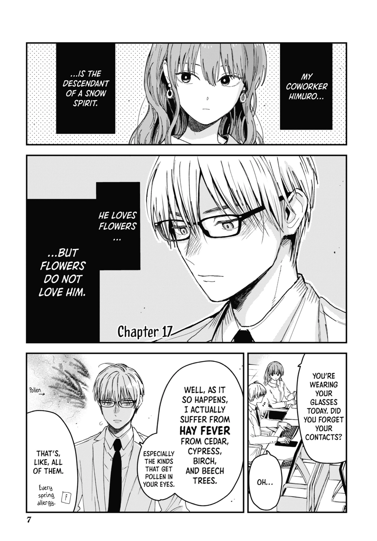 The Ice Guy and His Cool Female Colleague Chapter 17 page 1 - 