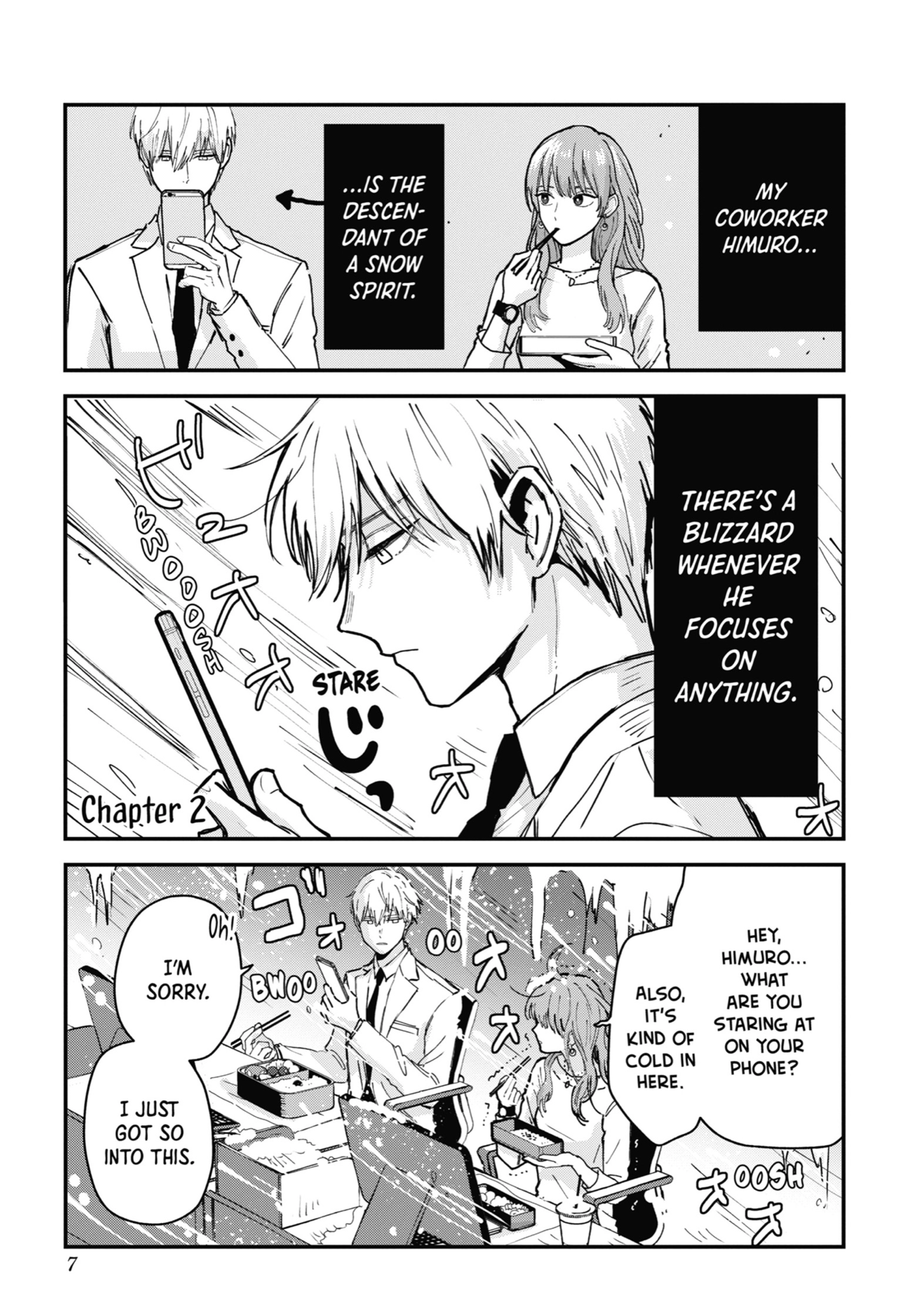 The Ice Guy and His Cool Female Colleague Chapter 2 page 1 - 