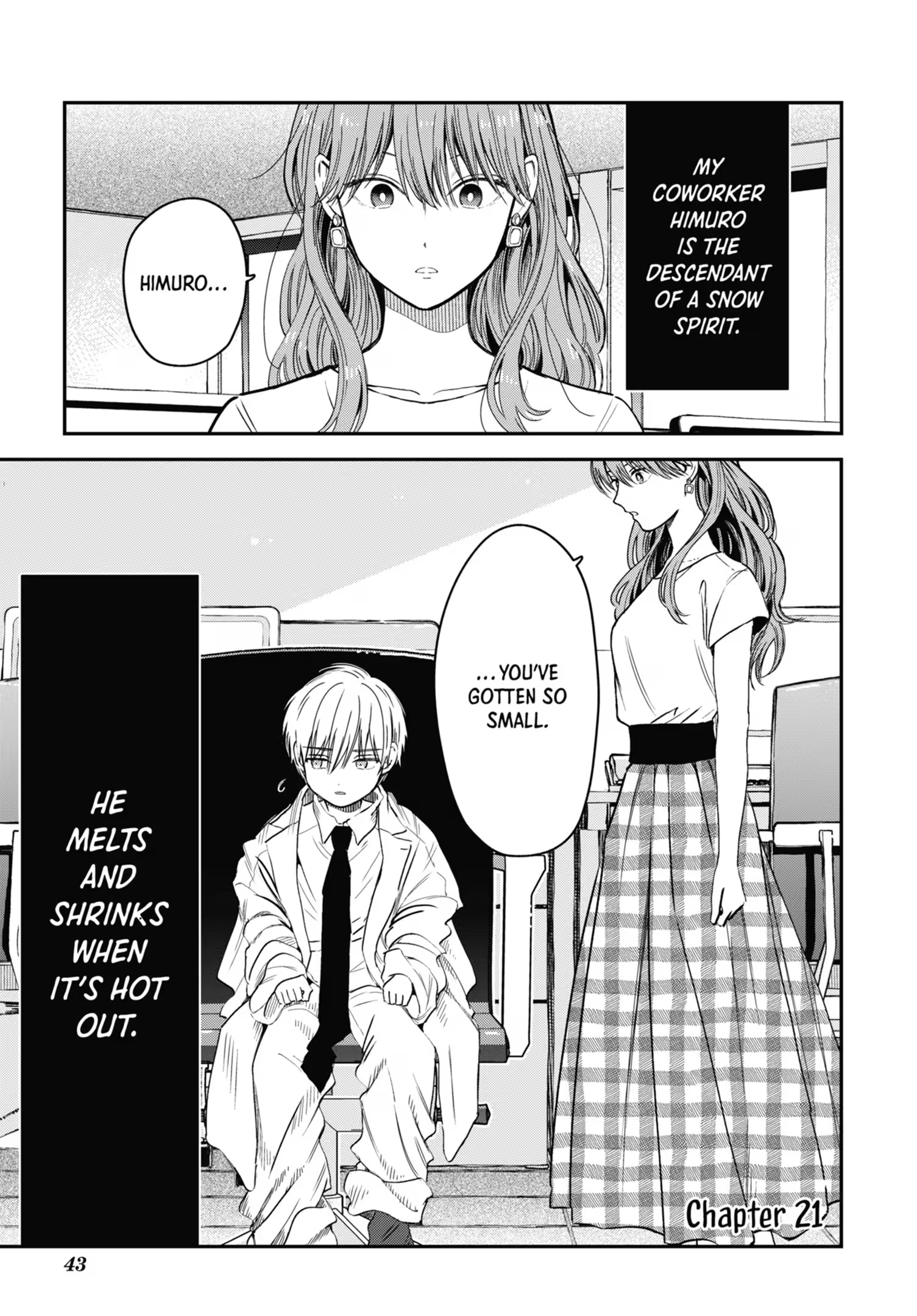 The Ice Guy and His Cool Female Colleague Chapter 21 page 1 - 