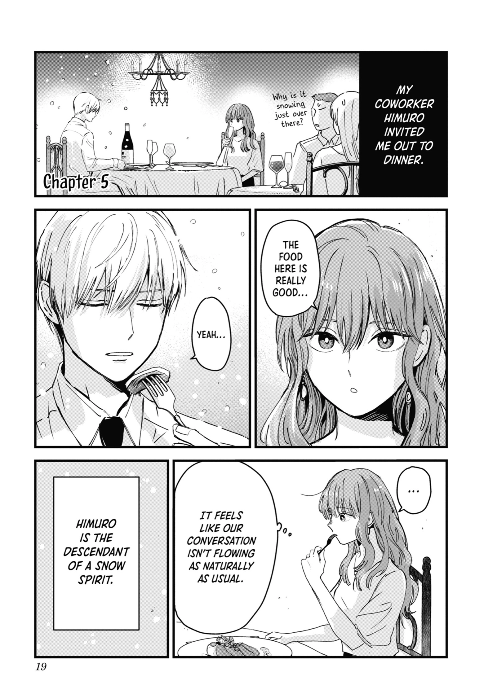 The Ice Guy and His Cool Female Colleague Chapter 5 page 1 - 