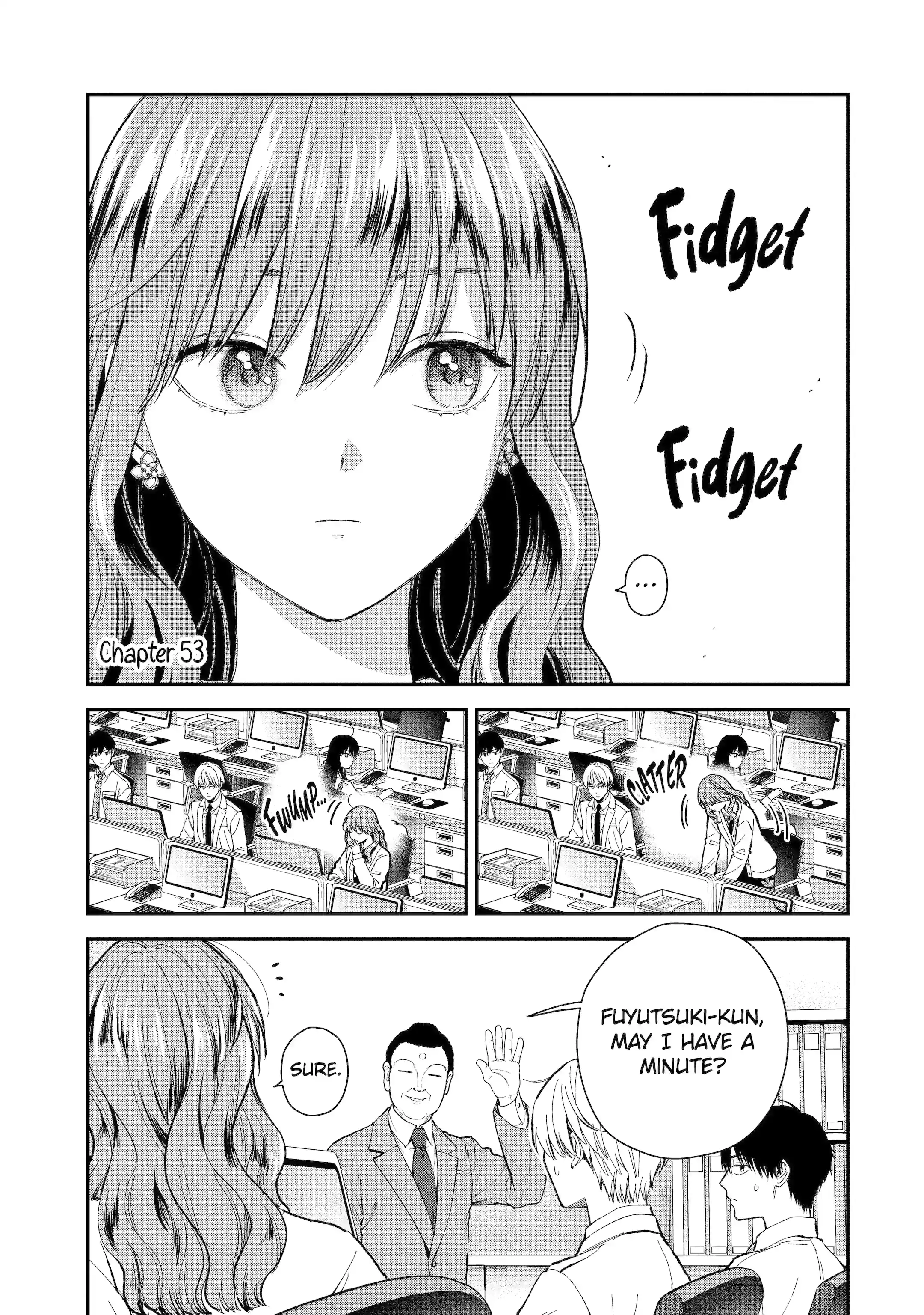 The Ice Guy and His Cool Female Colleague Chapter 53.1 page 1 - 