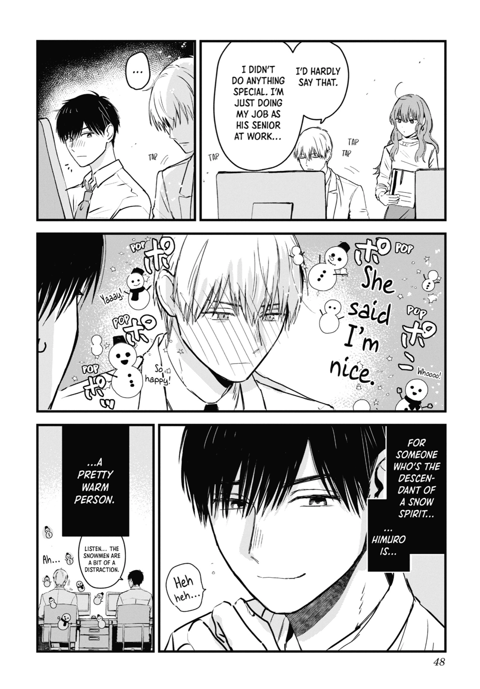 The Ice Guy and His Cool Female Colleague Chapter 8 page 4 - 