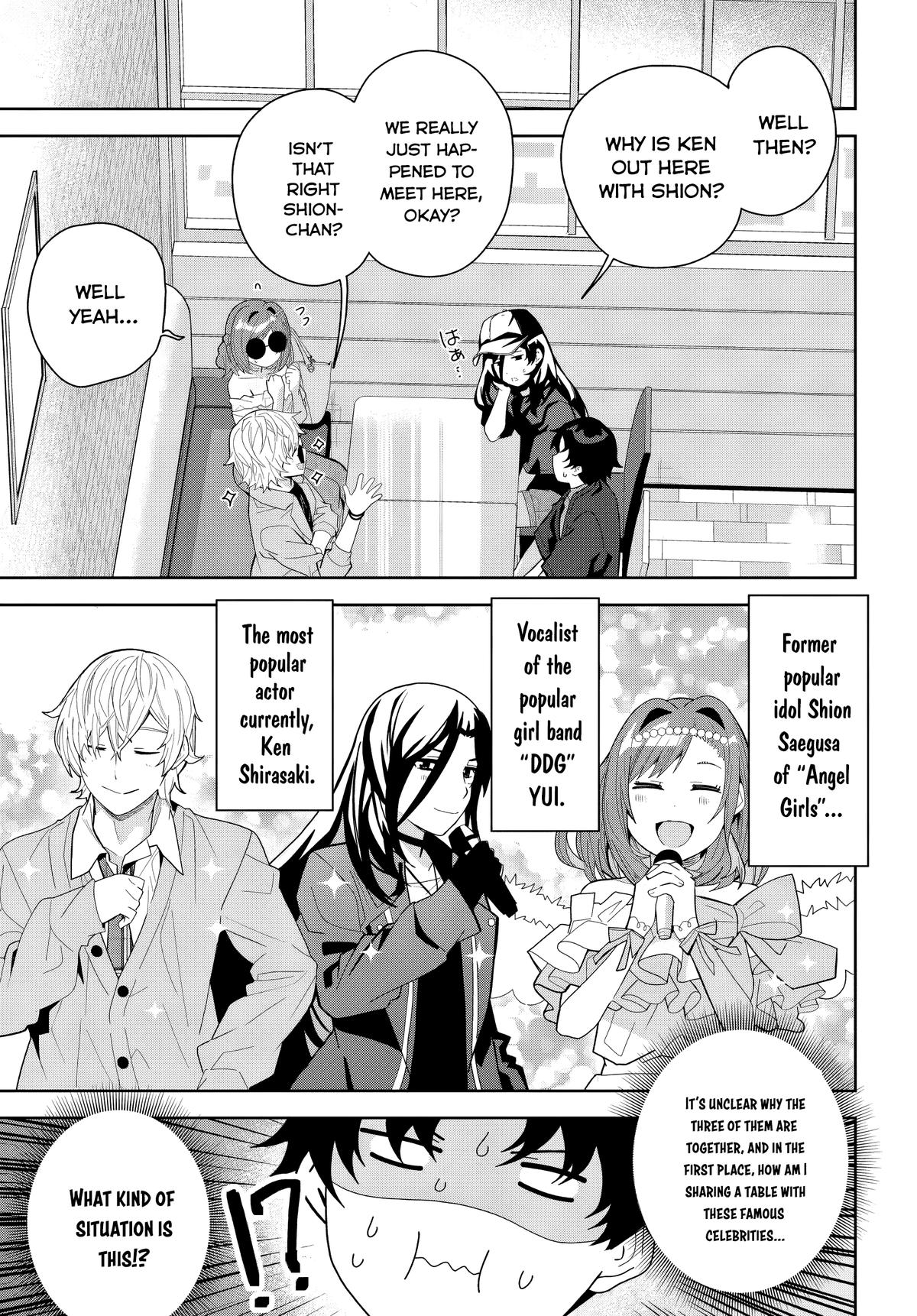 The Idol Girl in My Class is Acting Suspiciously Chapter 21 page 13 - 