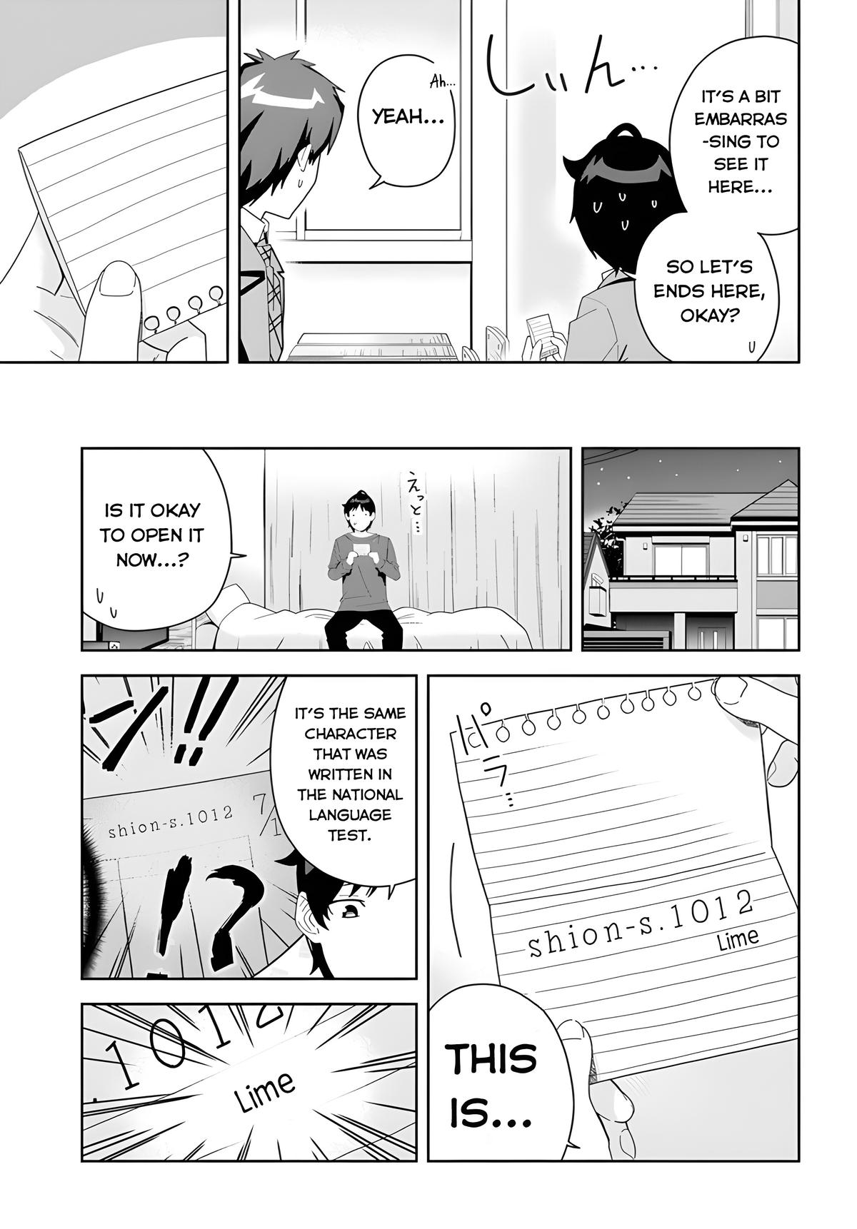 The Idol Girl in My Class is Acting Suspiciously Chapter 3 page 11 - 