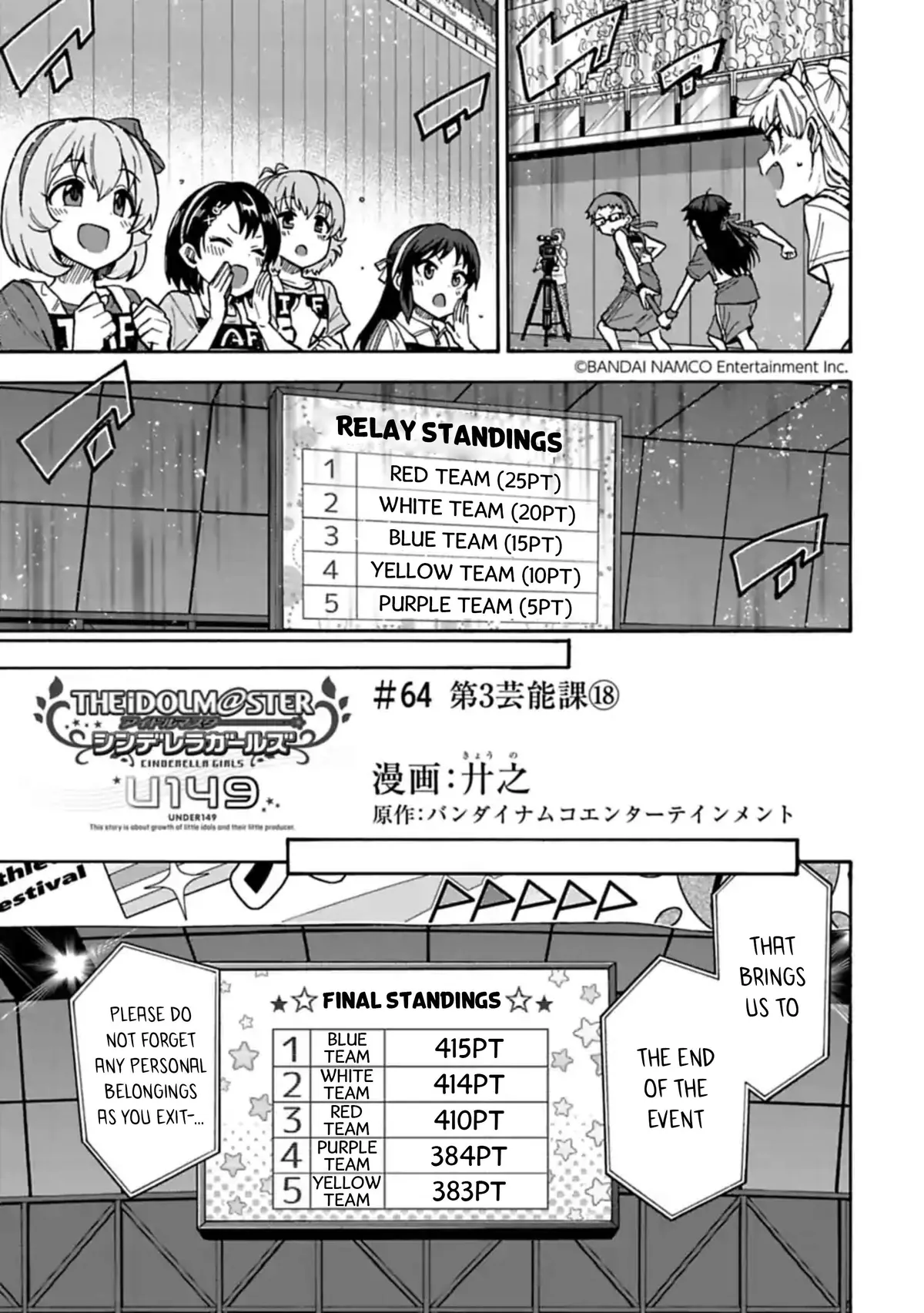 THE iDOLM@STER Cinderella Girls - U149 Chapter 64 page 1 - 