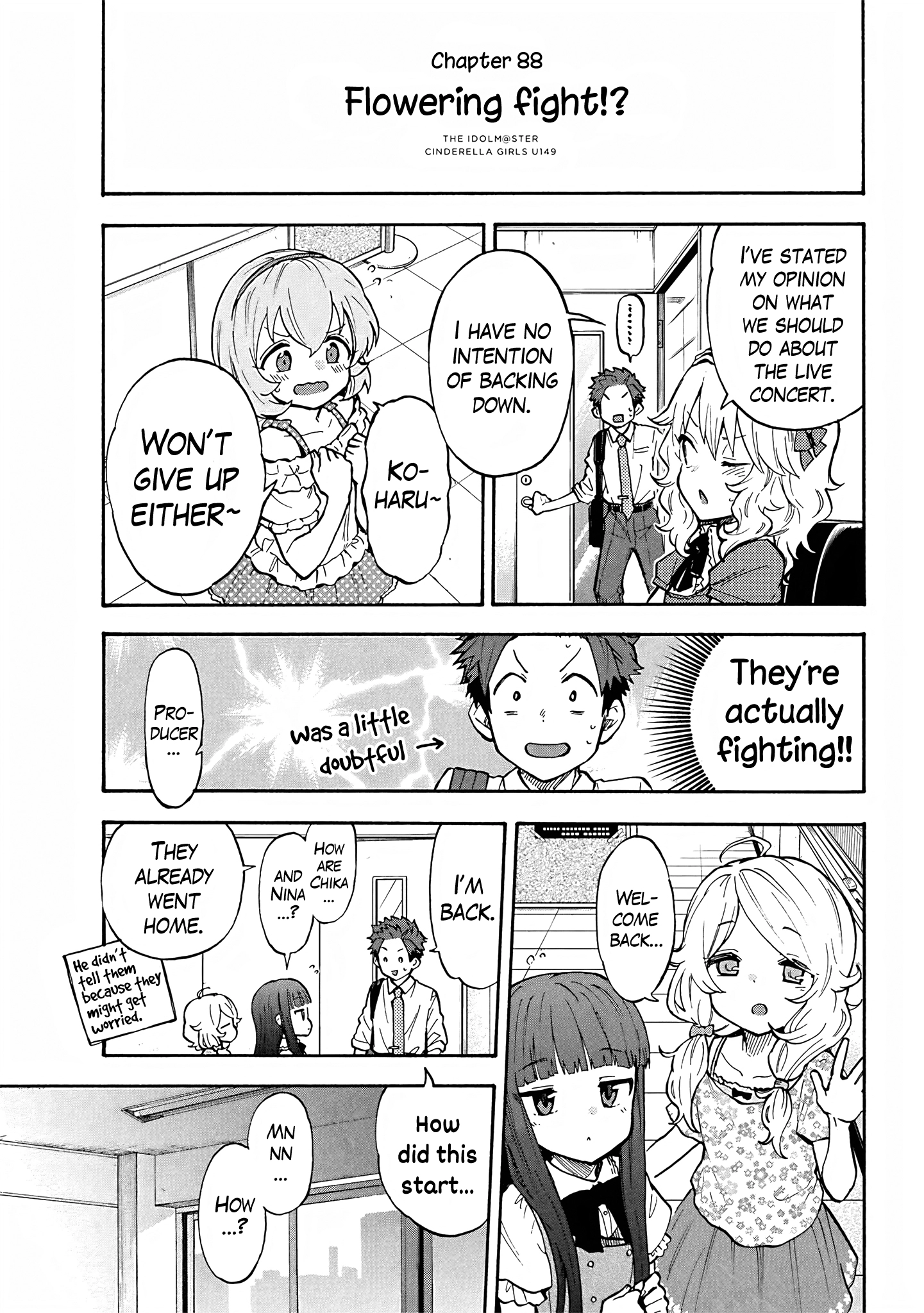THE iDOLM@STER Cinderella Girls - U149 Chapter 91 page 3 - 