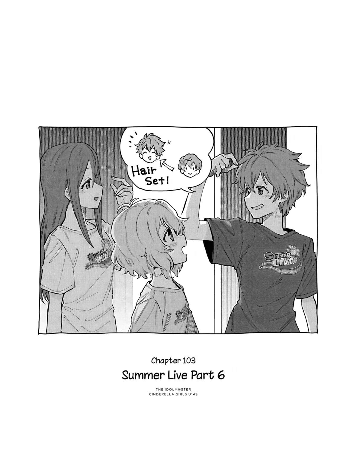 THE iDOLM@STER Cinderella Girls - U149 Chapter 106 page 1 - 