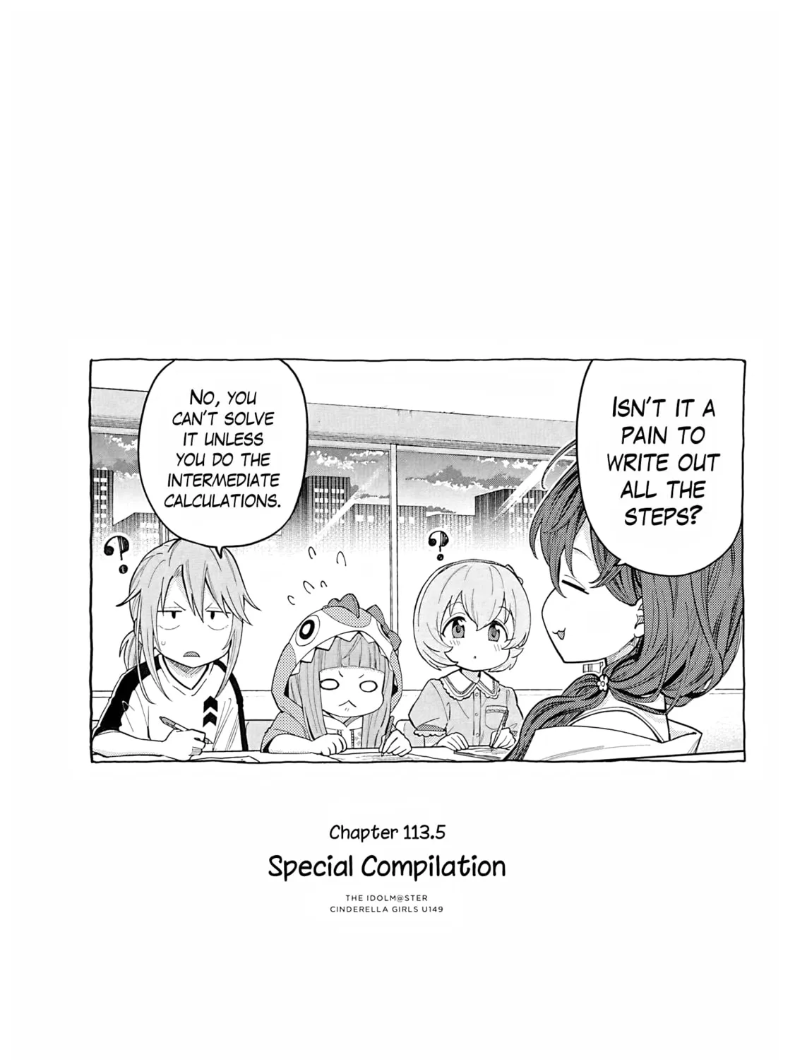 THE iDOLM@STER Cinderella Girls - U149 Chapter 116.5 page 1 - 