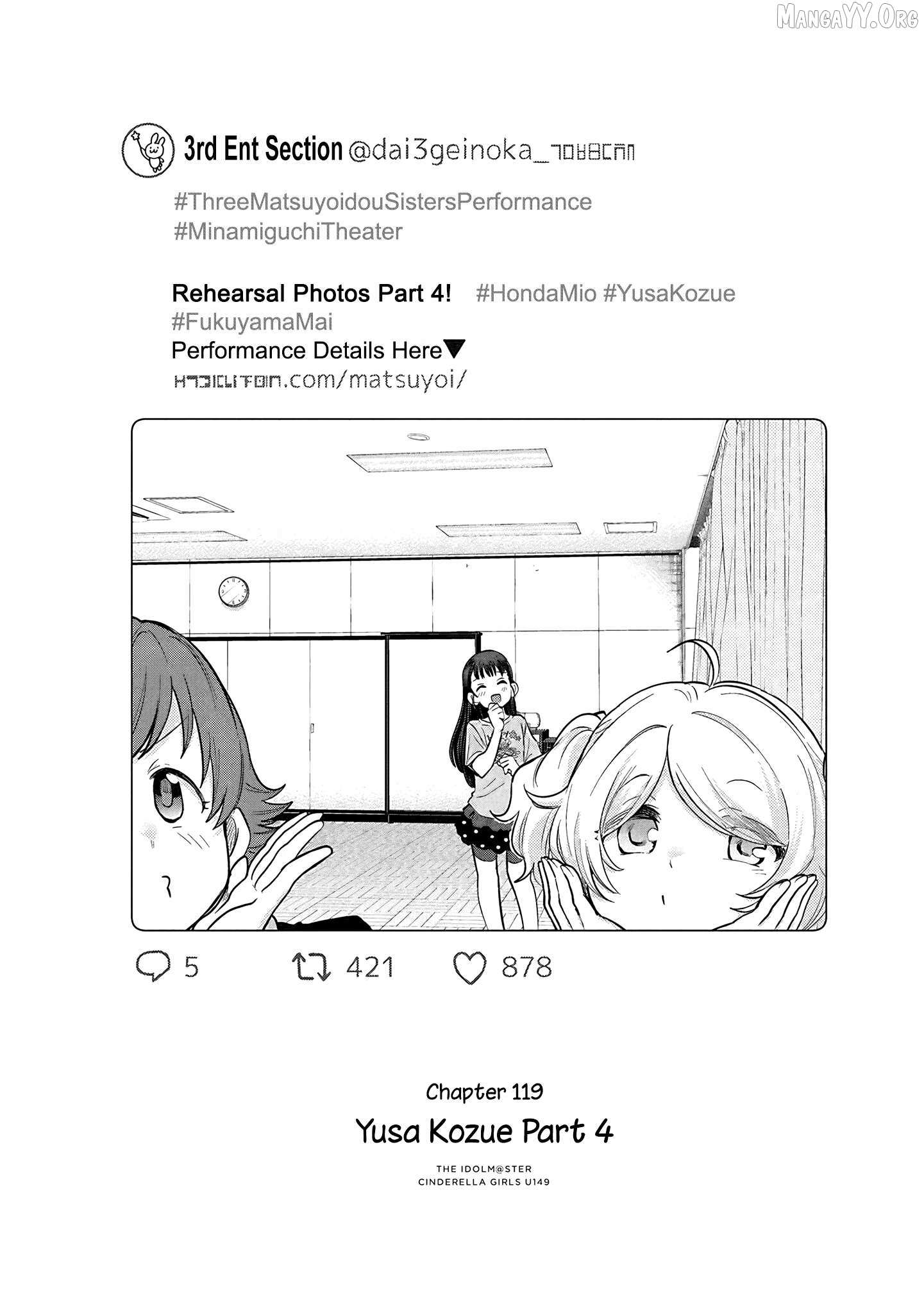 THE iDOLM@STER Cinderella Girls - U149 Chapter 122 page 2 - 