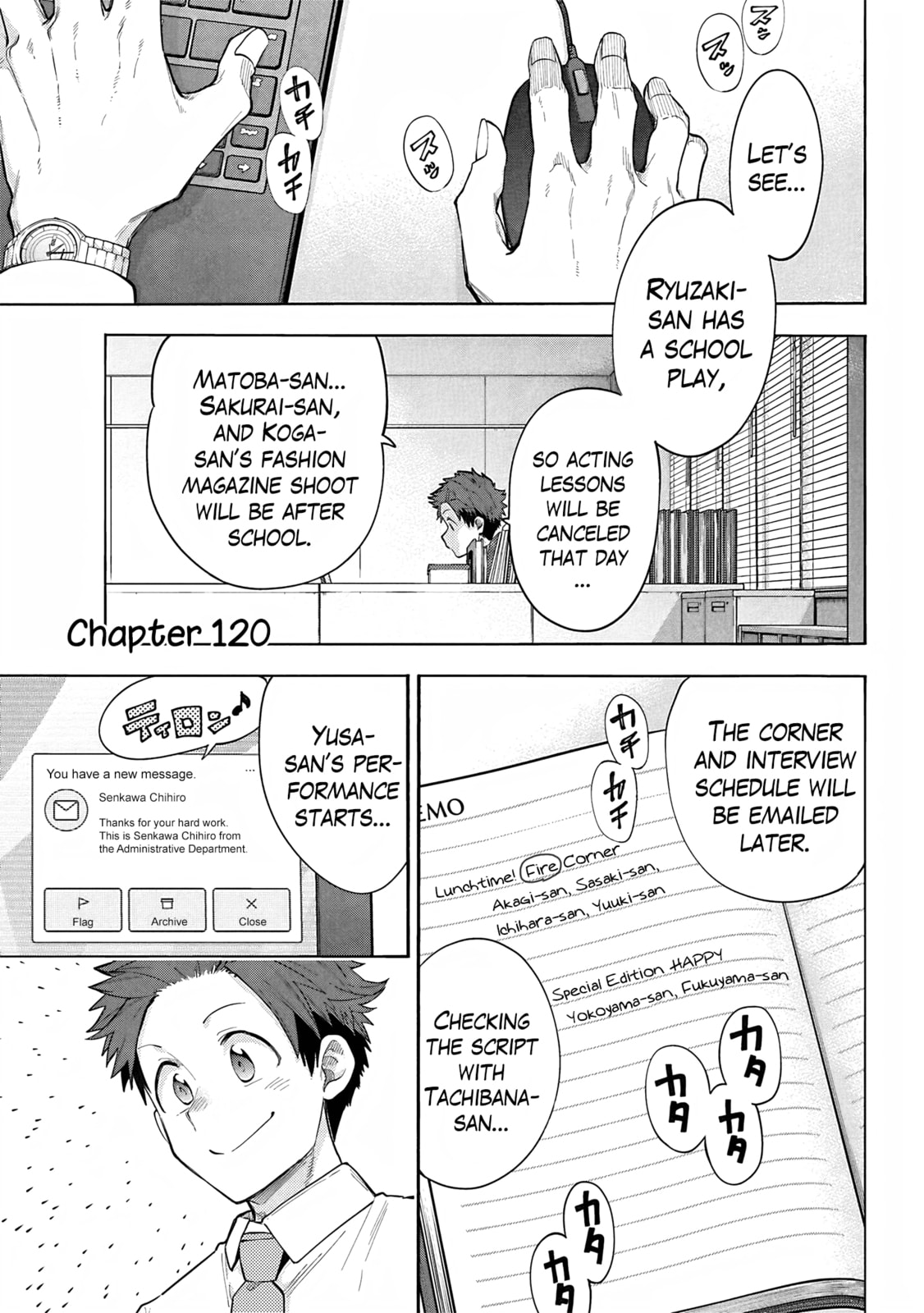 THE iDOLM@STER Cinderella Girls - U149 Chapter 123 page 1 - 