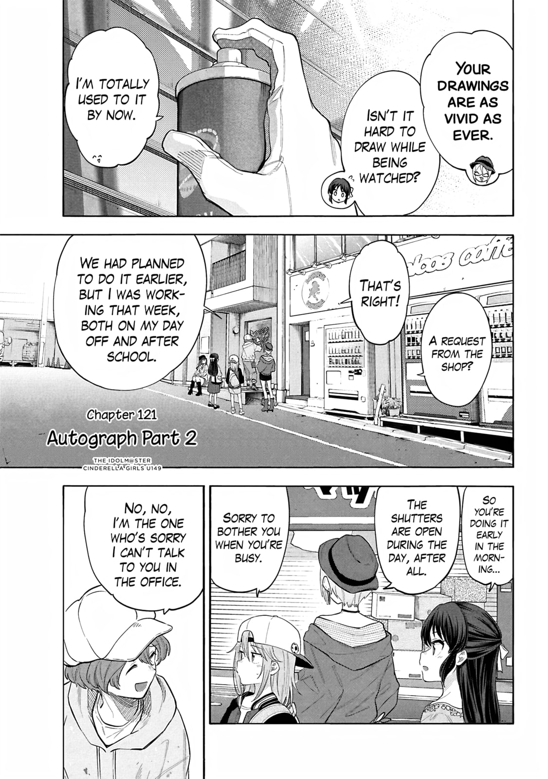 THE iDOLM@STER Cinderella Girls - U149 Chapter 124 page 1 - 