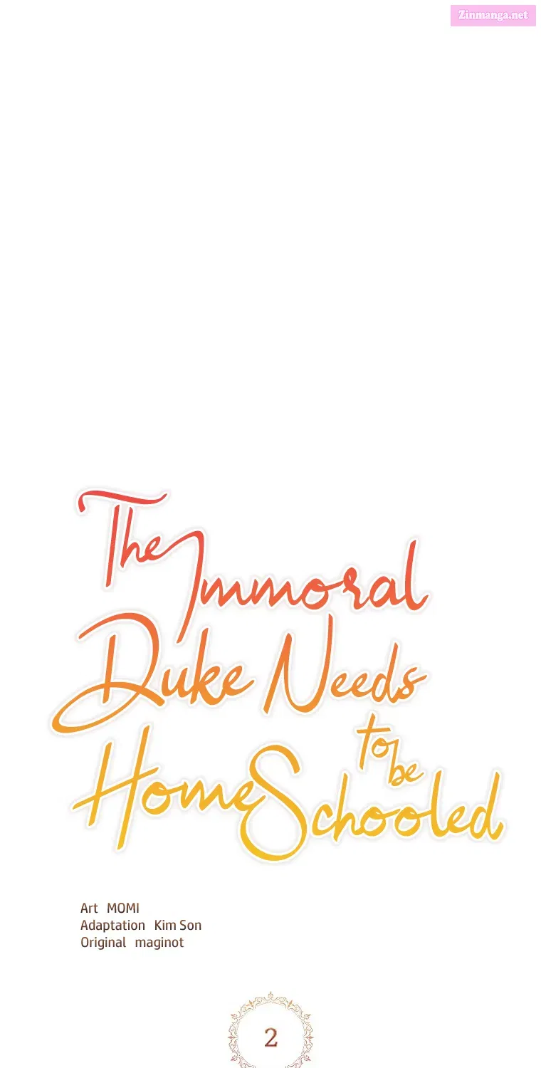 The Immoral Duke Needs to be Homeschooled Chapter 2 page 2 - 