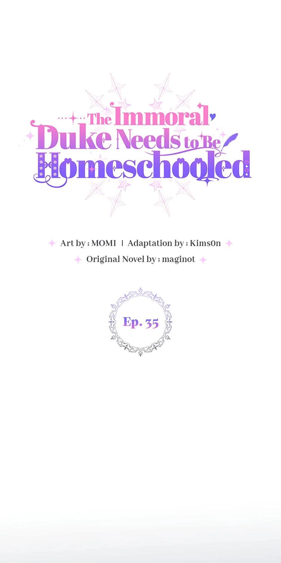 The Immoral Duke Needs to be Homeschooled Chapter 35 page 5 - 