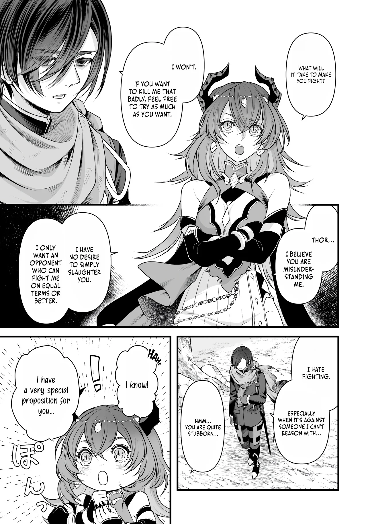 The Immortal Heretic and the Calamity Dragon Princess Chapter 1 page 32 - 
