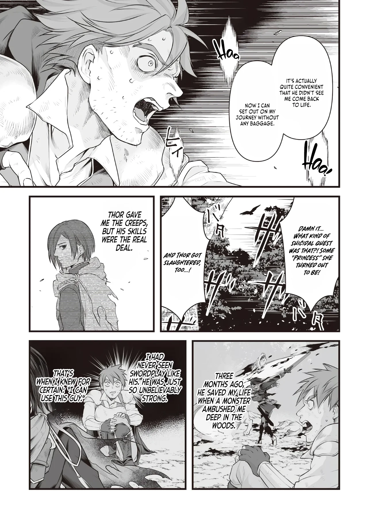 The Immortal Heretic and the Calamity Dragon Princess Chapter 1 page 38 - 