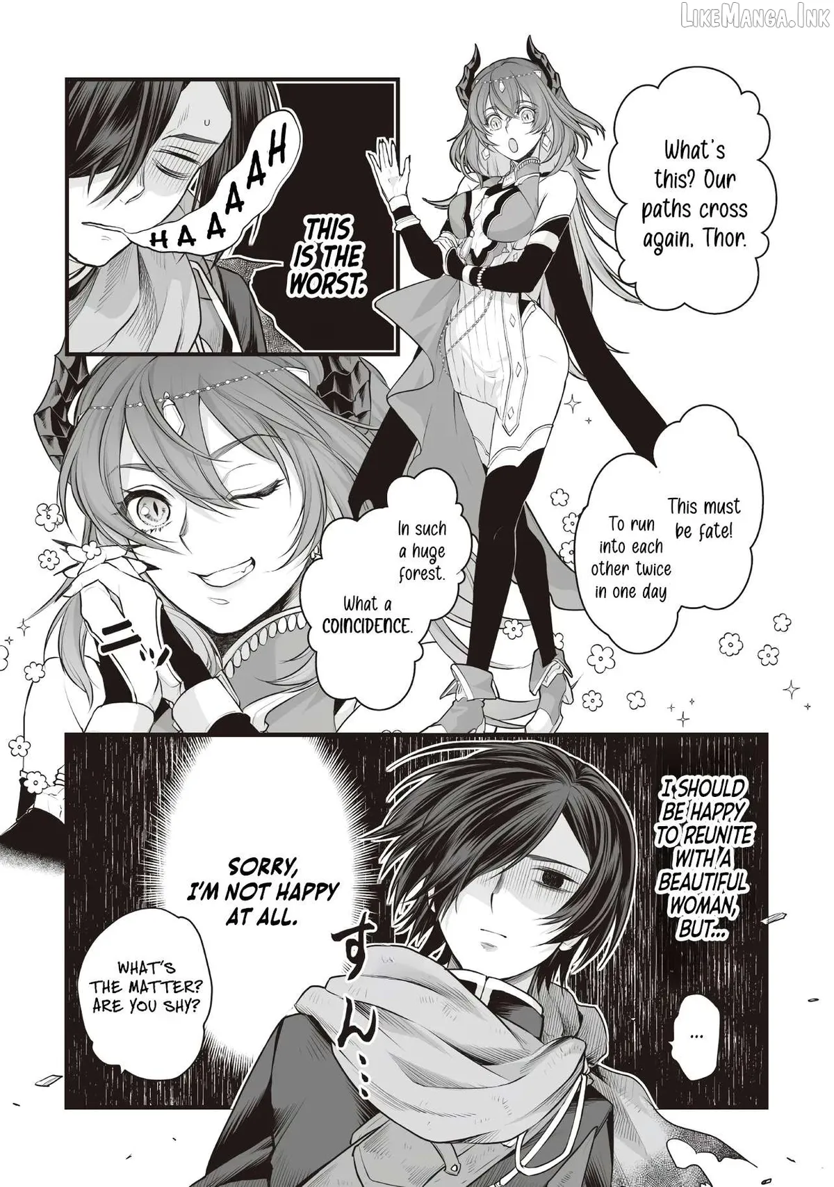 The Immortal Heretic and the Calamity Dragon Princess Chapter 2.1 page 8 - 