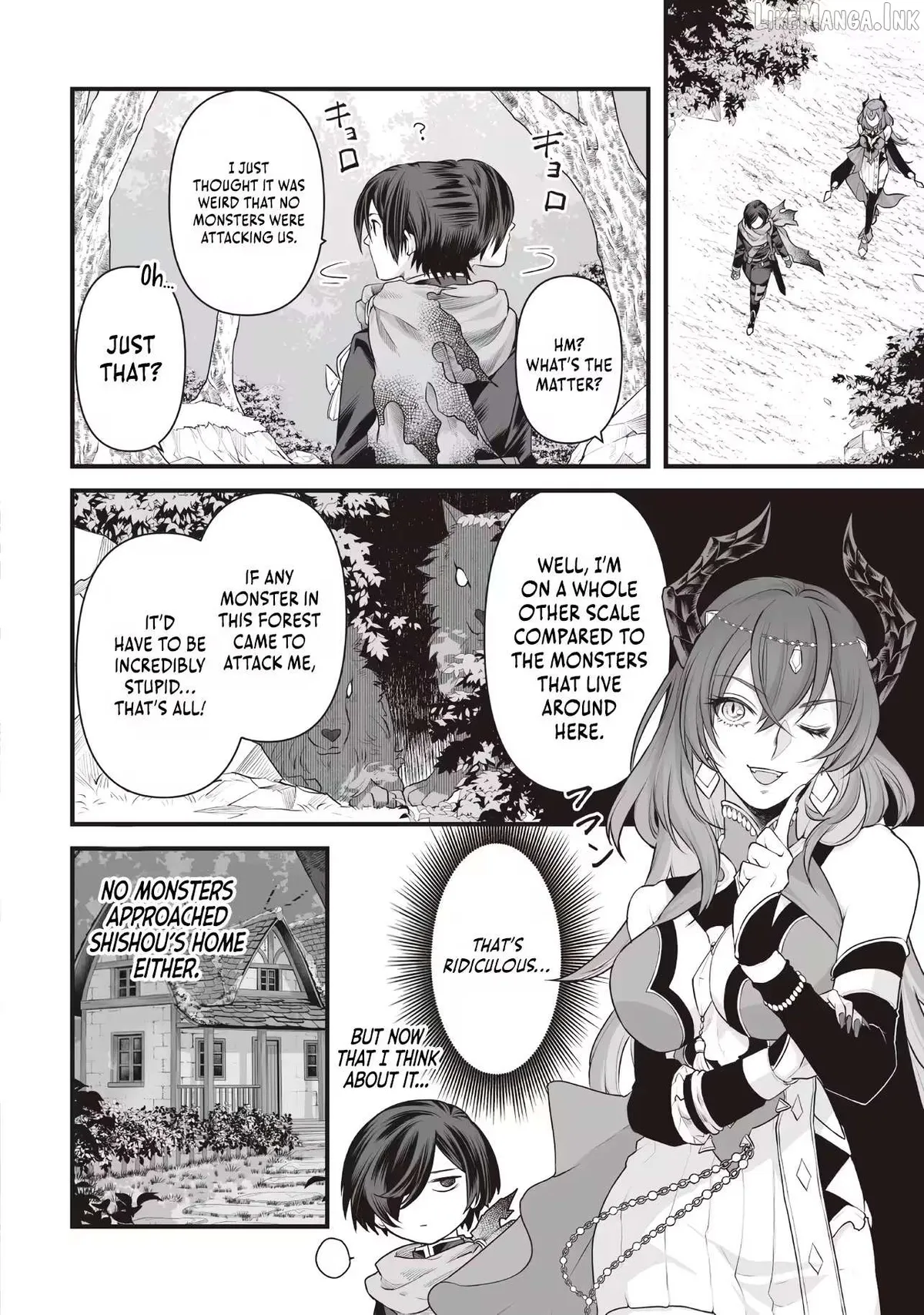 The Immortal Heretic and the Calamity Dragon Princess Chapter 2.2 page 3 - 