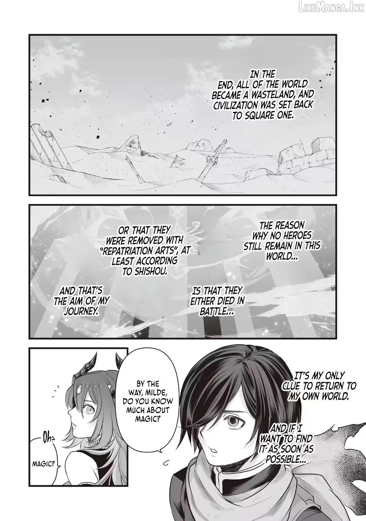The Immortal Heretic and the Calamity Dragon Princess Chapter 2.2 page 6 - 