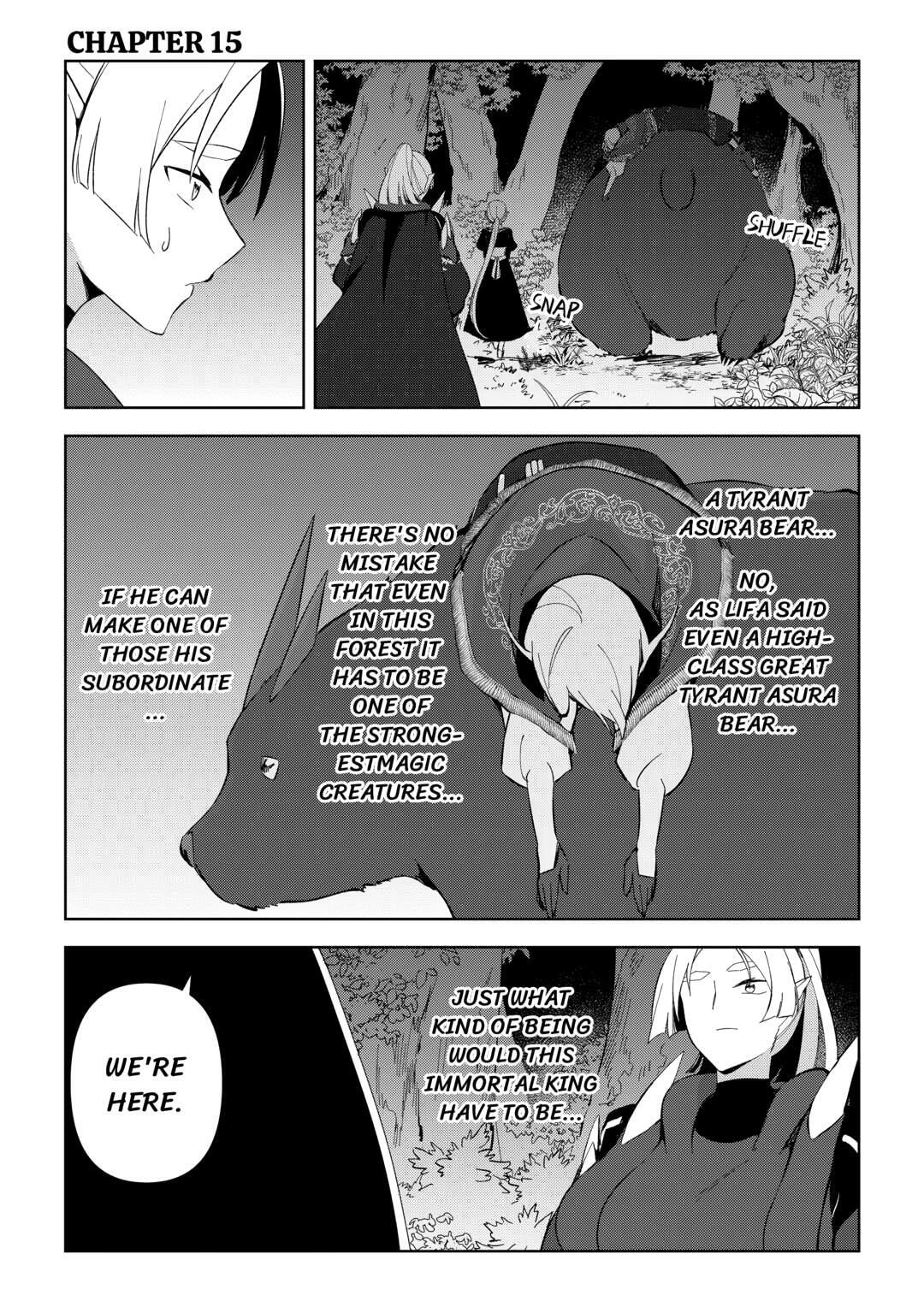 The Immortal King Wants To Live A Slow Life Chapter 15 page 1 - 